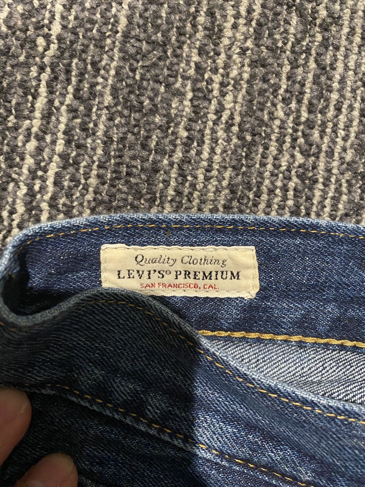 Levi's × Vintage Big E Vintage Levi's 501 Redline Jeans Selvedge 40x32 Size US 40 / EU 56 - 5 Thumbnail