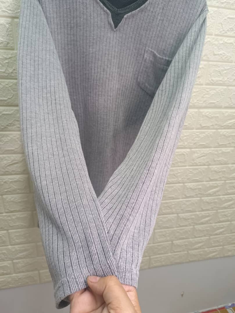 Vintage vintage 🔥Louis Chavlon KNITWEAR SHIRT Size US XXL / EU 58 / 5 - 2 Thumbnail