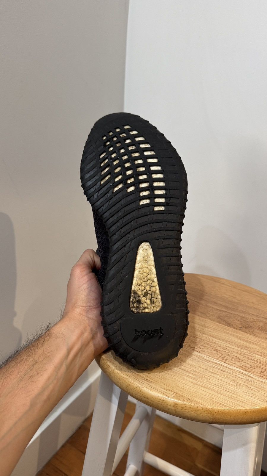Adidas Yeezy Boost 350 V2 “Black” – Non-Reflective Size US 12.5 / EU 45-46 - 4 Thumbnail