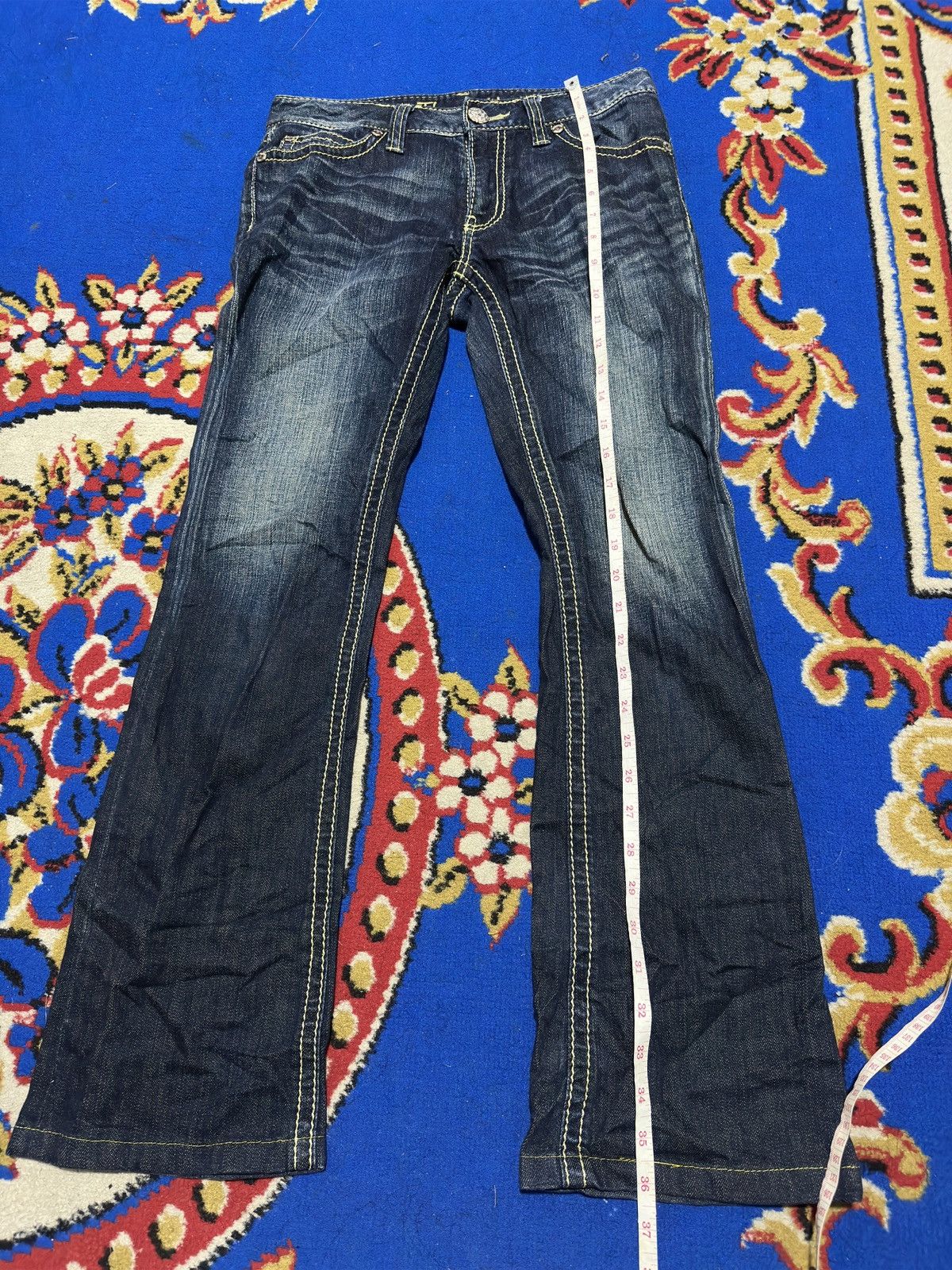 Japanese Brand 🇯🇵Theoria japanese brand bootcut flare y2k Size US 29 - 2 Thumbnail