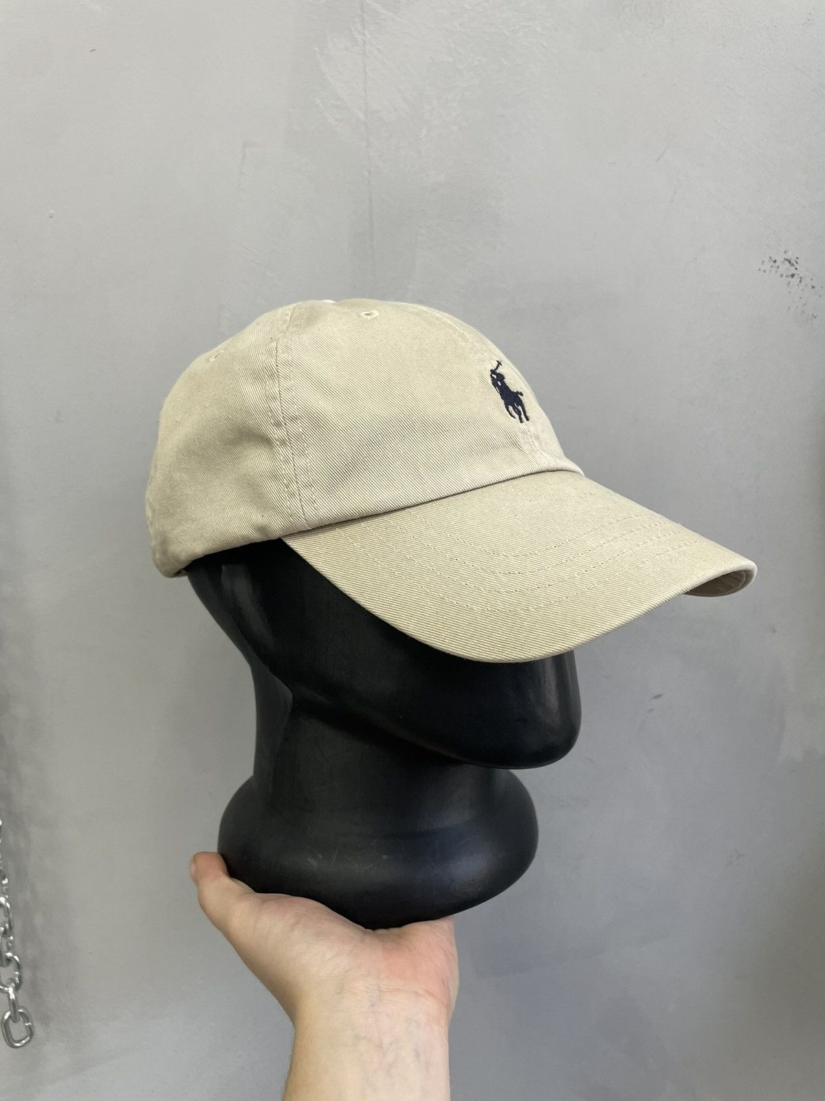 Polo Ralph Lauren Polo Ralph Lauren Beige Classic Logo Cap y2k Size ONE SIZE - 2 Thumbnail