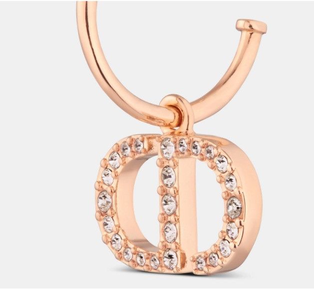 Dior o1w1db11224 Size: OS / Petit CD Earrings in Pink Size ONE SIZE - 4 Thumbnail