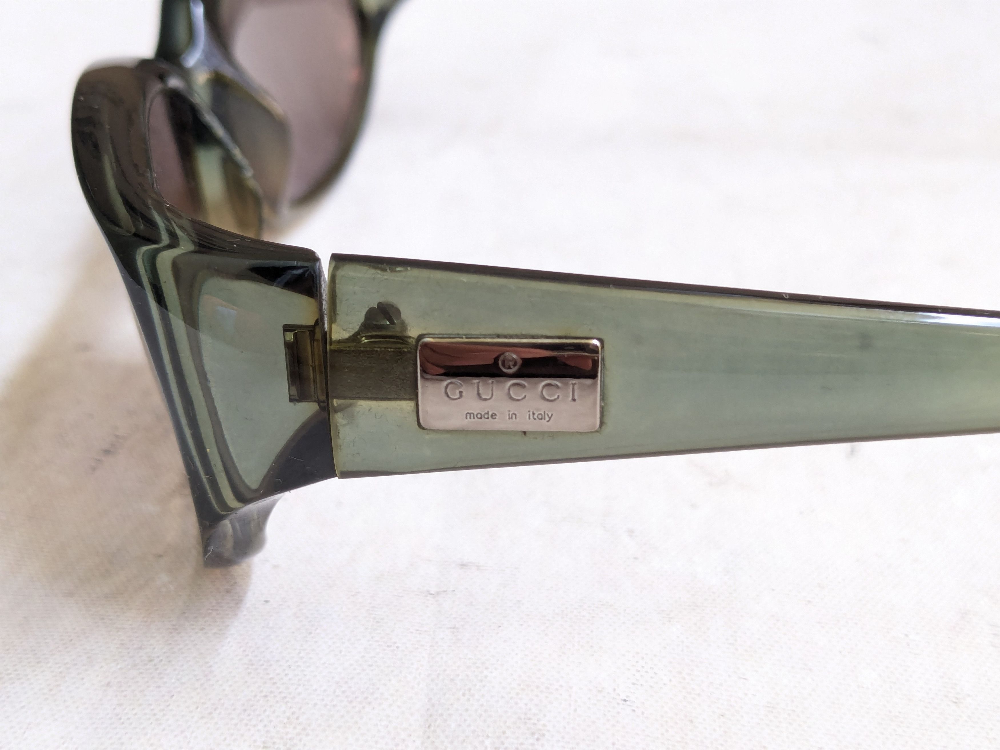 Gucci Gucci Sunglasses GG2475/S Green Gradient Plastic Y2K Size ONE SIZE - 8 Thumbnail