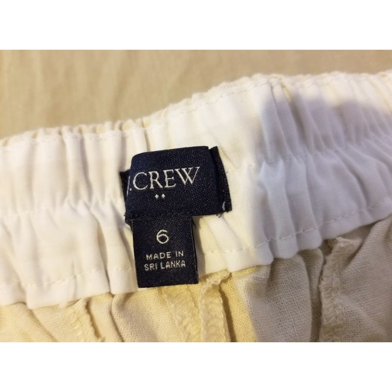 J.Crew VINTAGE? No — (But not vintage) J.CREW Pants Chino Linen Size 28" / US 6 / IT 42 - 4 Thumbnail