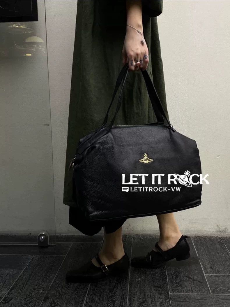Vivienne Westwood Vivienne Westwood Used large tote bag leather Boston bag Size ONE SIZE - 5 Thumbnail
