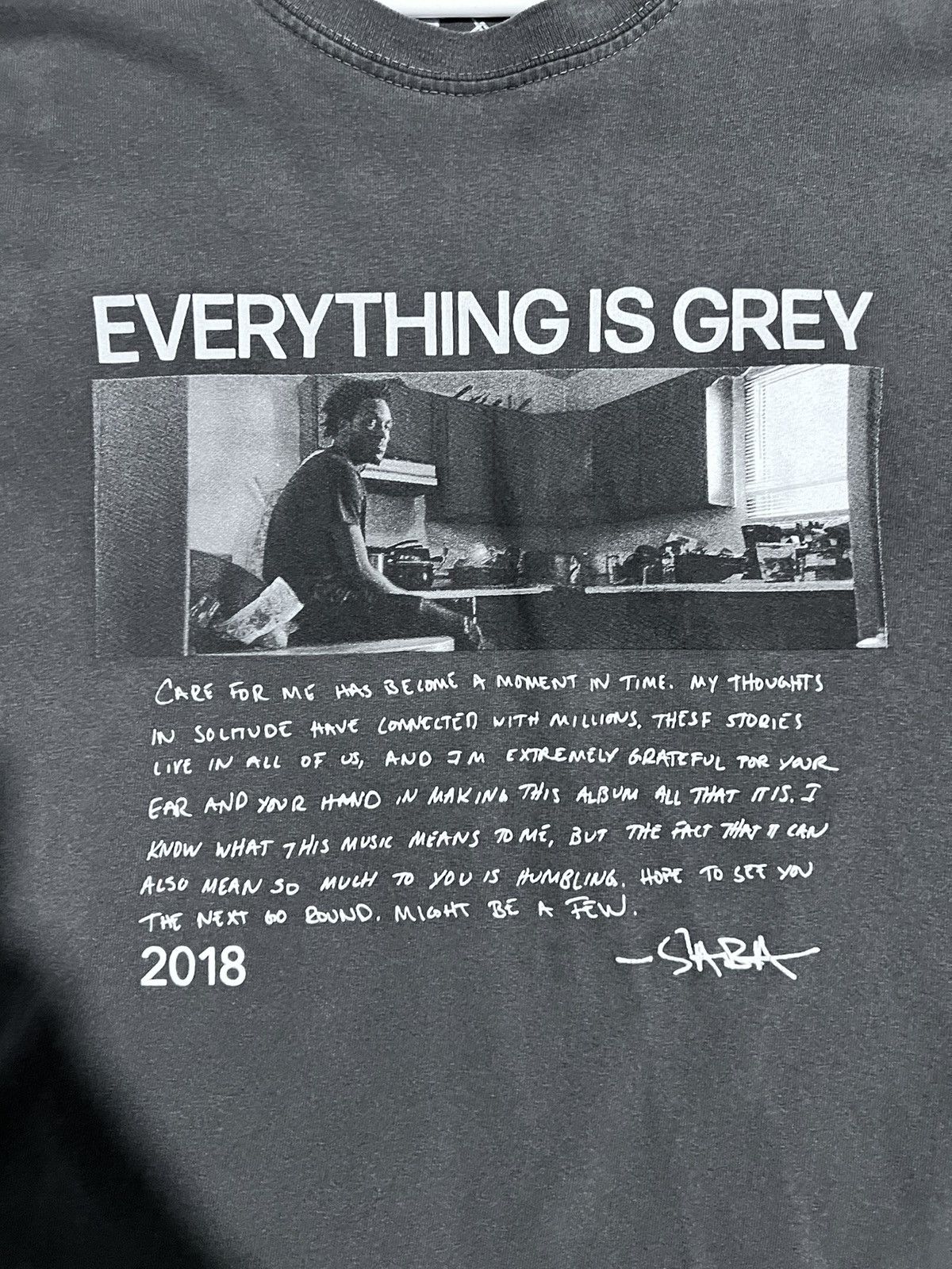 Saba SABA CARE, Everything is Grey limited Merch Size US L / EU 52-54 / 3 - 2 Thumbnail