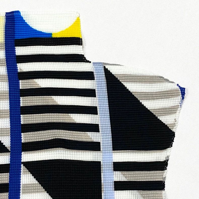 Issey Miyake issey miyake Colorful geometric coat 2505-Nextarrow Size S / US 4 / IT 40 - 2 Thumbnail
