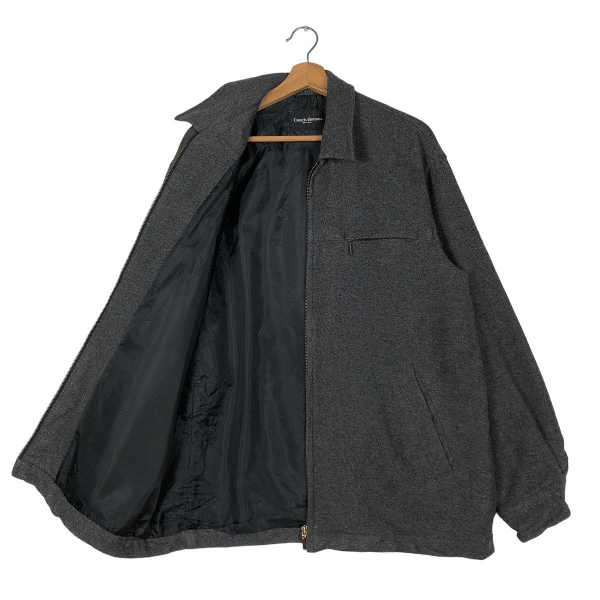 Issey Miyake 🔥Vintage Coach House New York Wool Chore Jacket Size US M / EU 48-50 / 2 - 11 Thumbnail