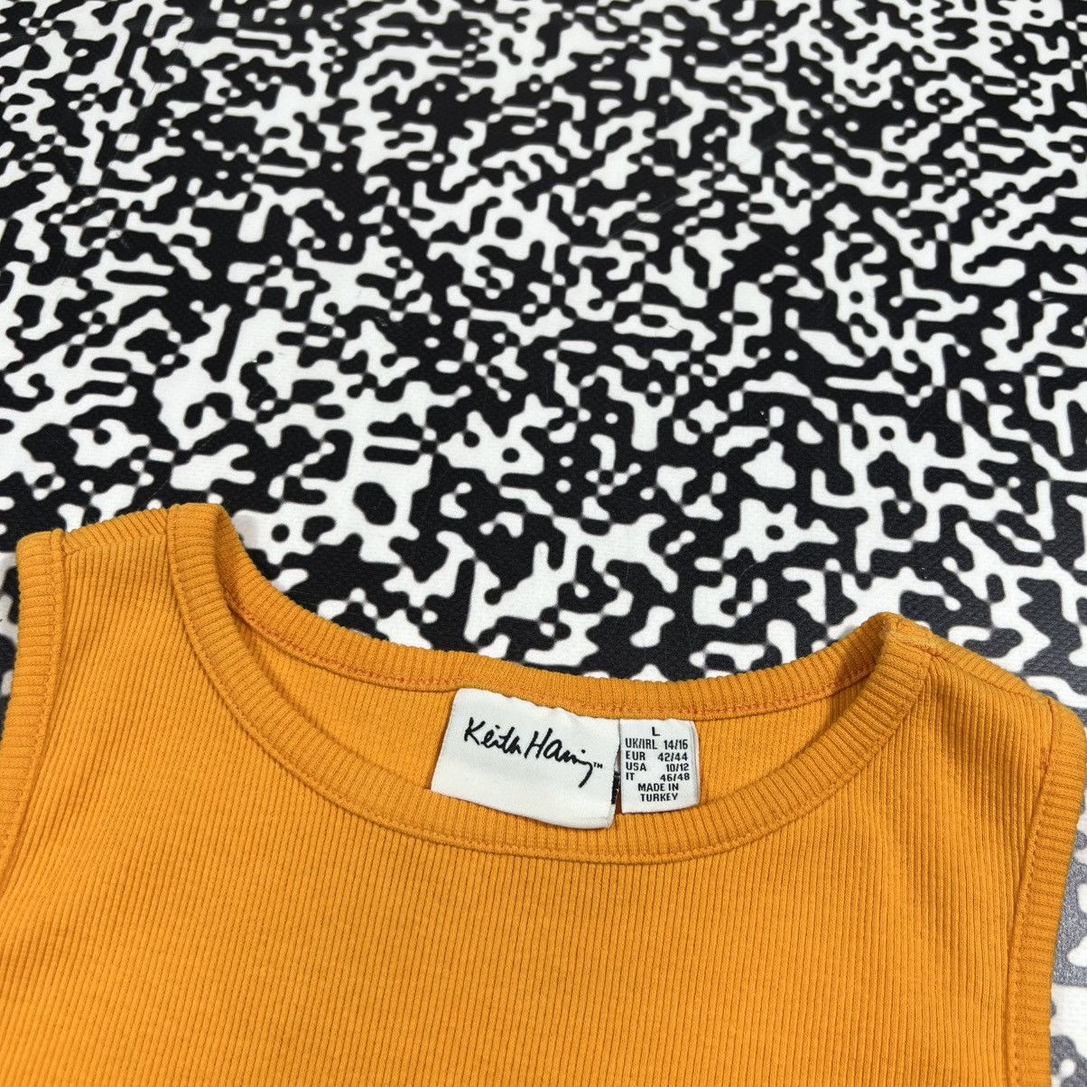 Keith Haring Vintage Y2K Keith Haris Retro Art Style Tank Top Sleeveless Size M / US 6-8 / IT 42-44 - 8 Thumbnail