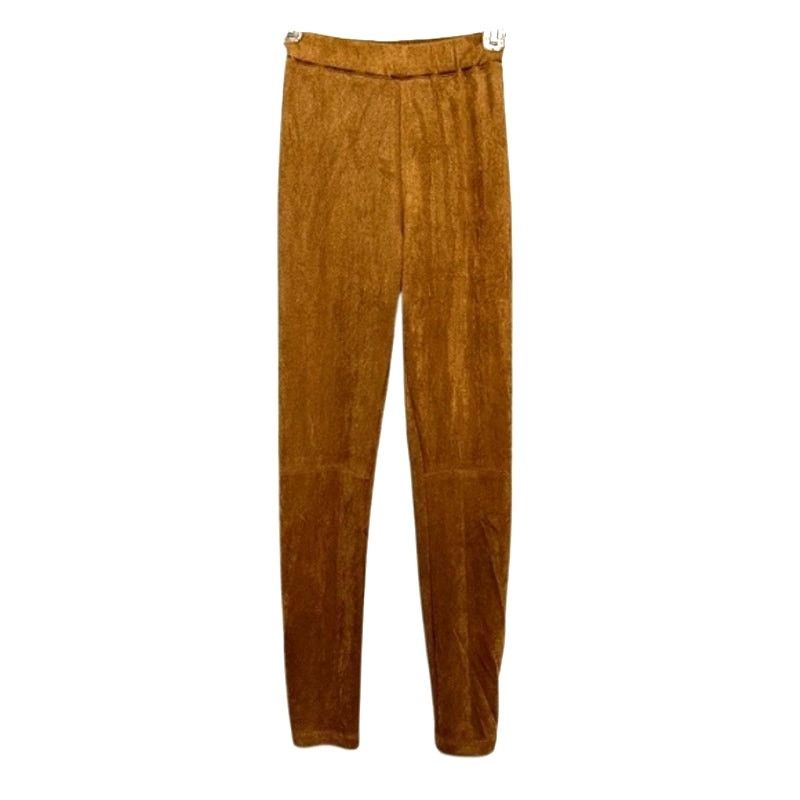 Other Vici Exclusive Pants Cropped Length Pull On Brown W XS NWT Size 24" / US 00 / IT 34 - 1 Thumbnail