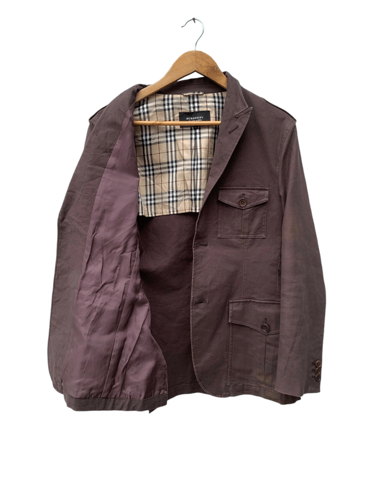 Burberry × Vintage Vintage Burberry Black Label Luxury Jacket Size US M / EU 48-50 / 2 - 4 Thumbnail