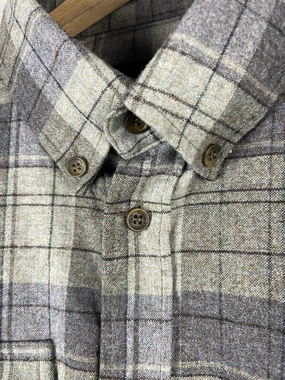 Dolce & Gabbana Dolce&Gabbana Archives Multipocket Wool Flannel Shirt Size US L / EU 52-54 / 3 - 6 Thumbnail