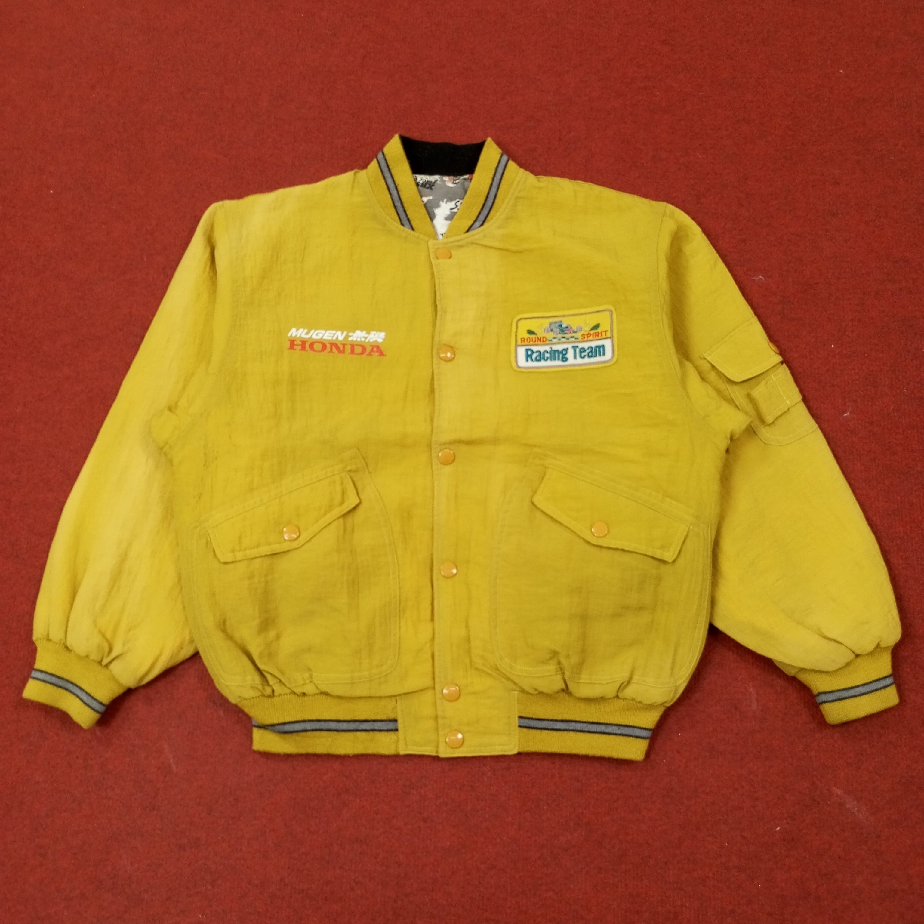 Vintage Mugen Honda Motorsports Custom Art Reversible Jacket c247n6 Size US M / EU 48-50 / 2 - 3 Thumbnail