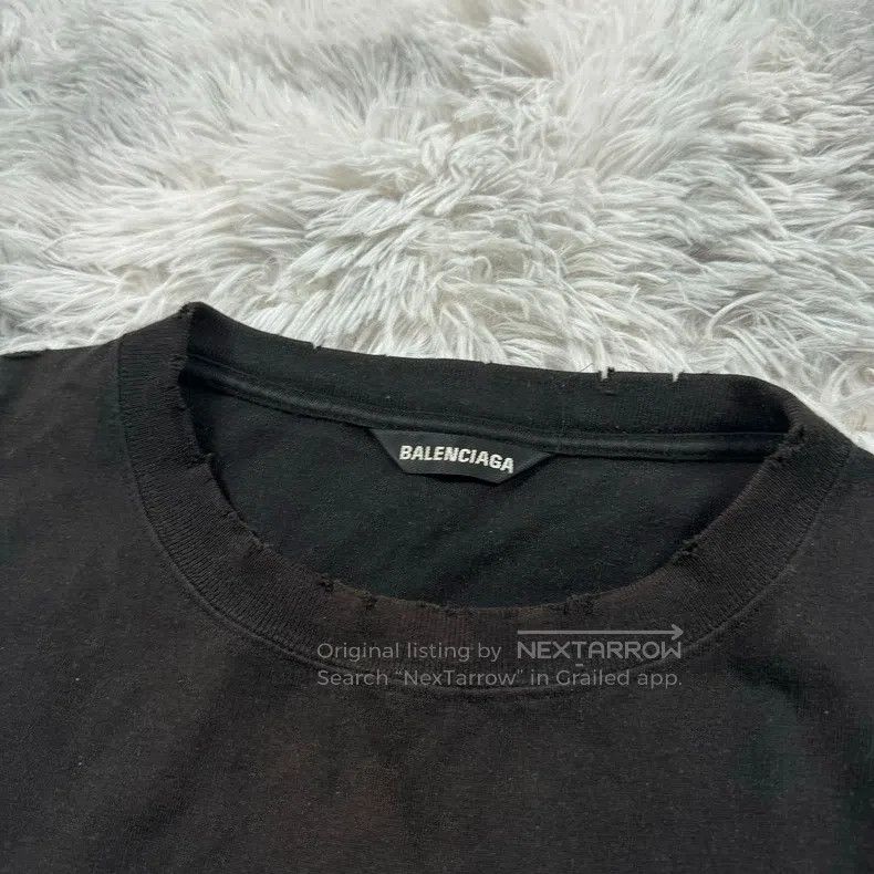 Balenciaga Balenciaga Marathon Short Sleeve Size US M / EU 48-50 / 2 - 2 Thumbnail