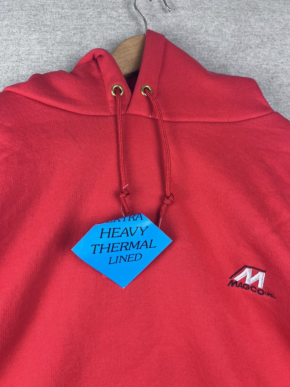 Vintage Vintage Men’s Hoodie Pullover Camber Large Red Made In USA Size US L / EU 52-54 / 3 - 1 Thumbnail