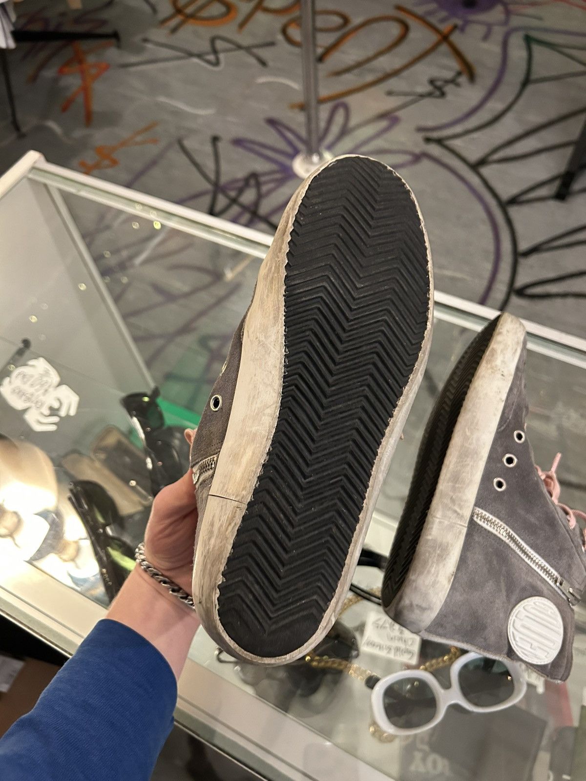 Golden Goose Suede Golden Goose sneakers Size US 7.5 / EU 40-41 - 4 Thumbnail