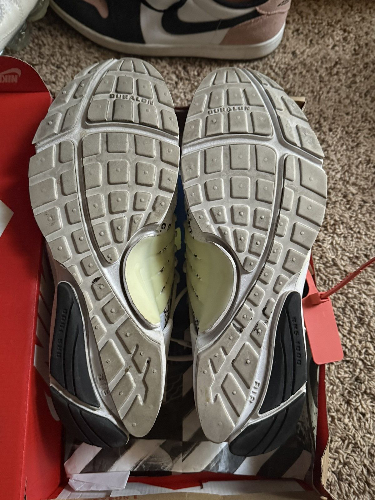 Nike × Off-White Off White Nike Presto White Size US 12 / EU 45 - 4 Thumbnail