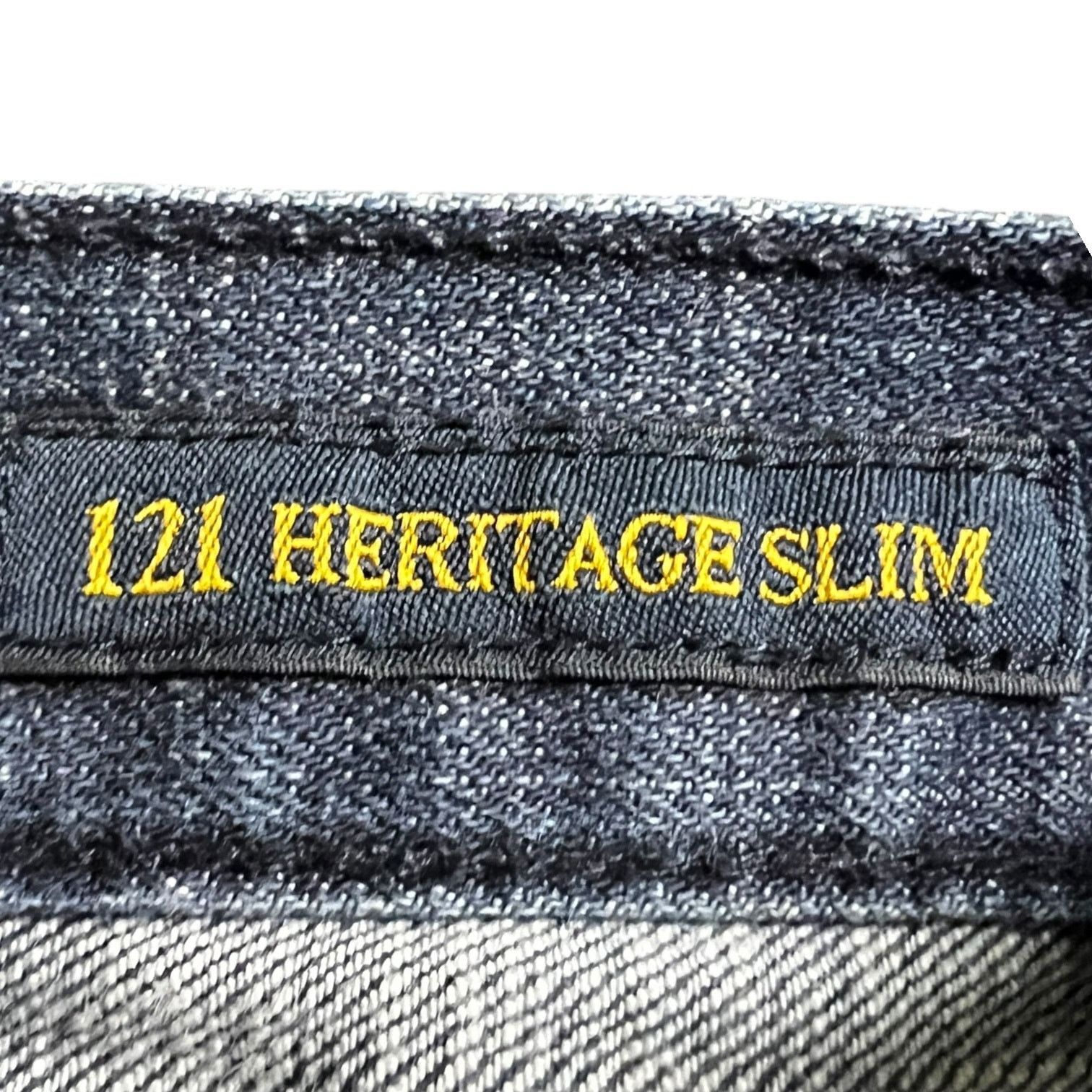 Lucky Brand Men's Lucky Brand 121 Heritage Slim Straight Jeans 34x32 Size US 34 / EU 50 - 10 Thumbnail