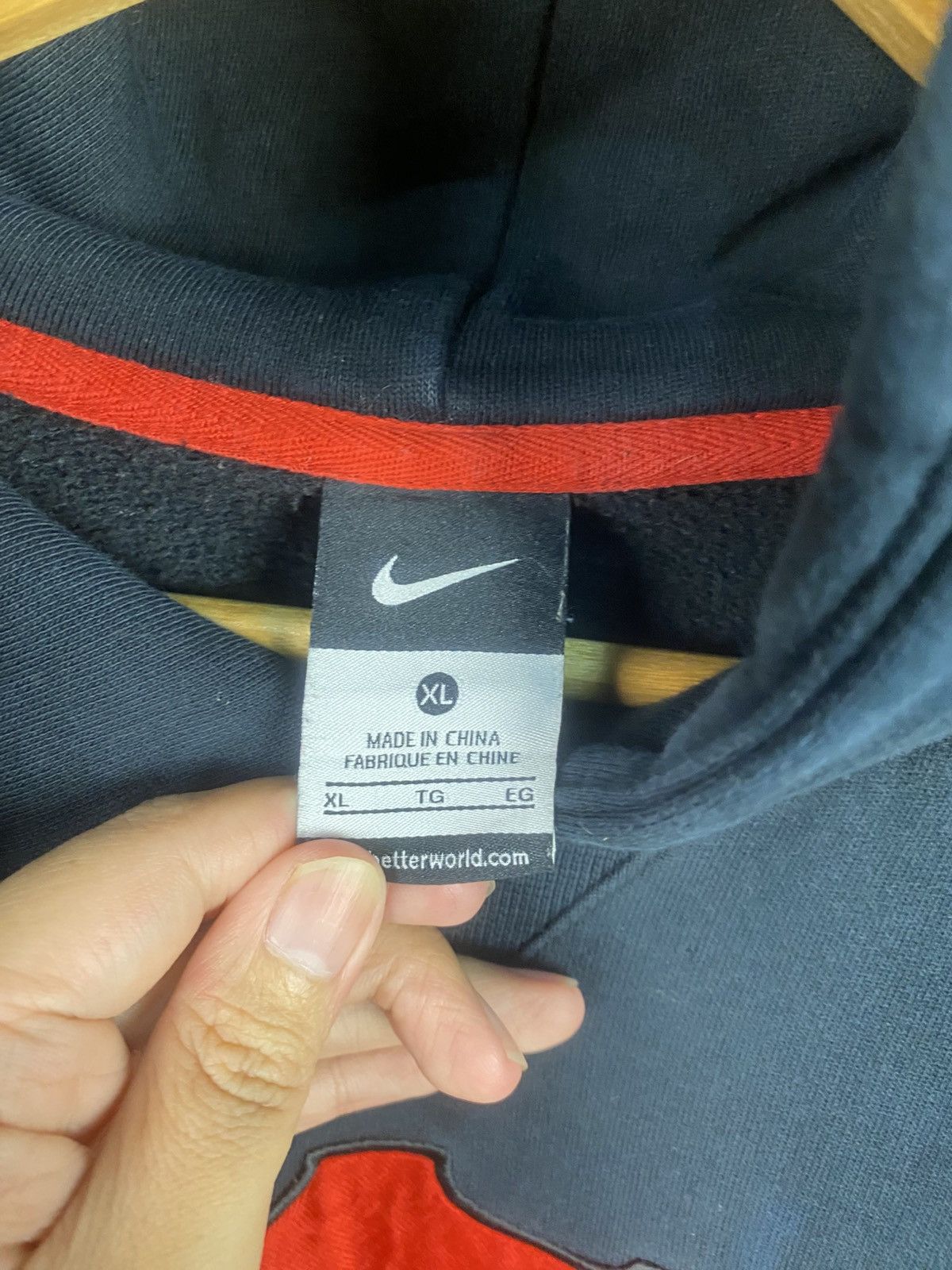 Nike Distress Nike X Lebron James Pullover hoodie Size US XL / EU 56 / 4 - 7 Thumbnail