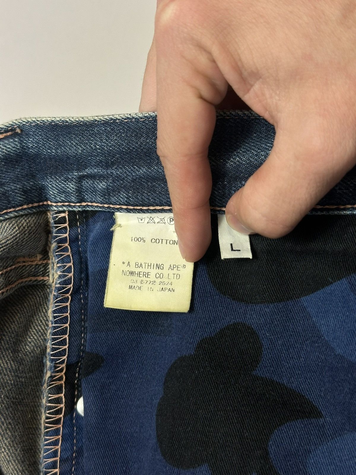 Bape Vintage Bape Sta Camo Jorts Size US 34 / EU 50 - 10 Thumbnail