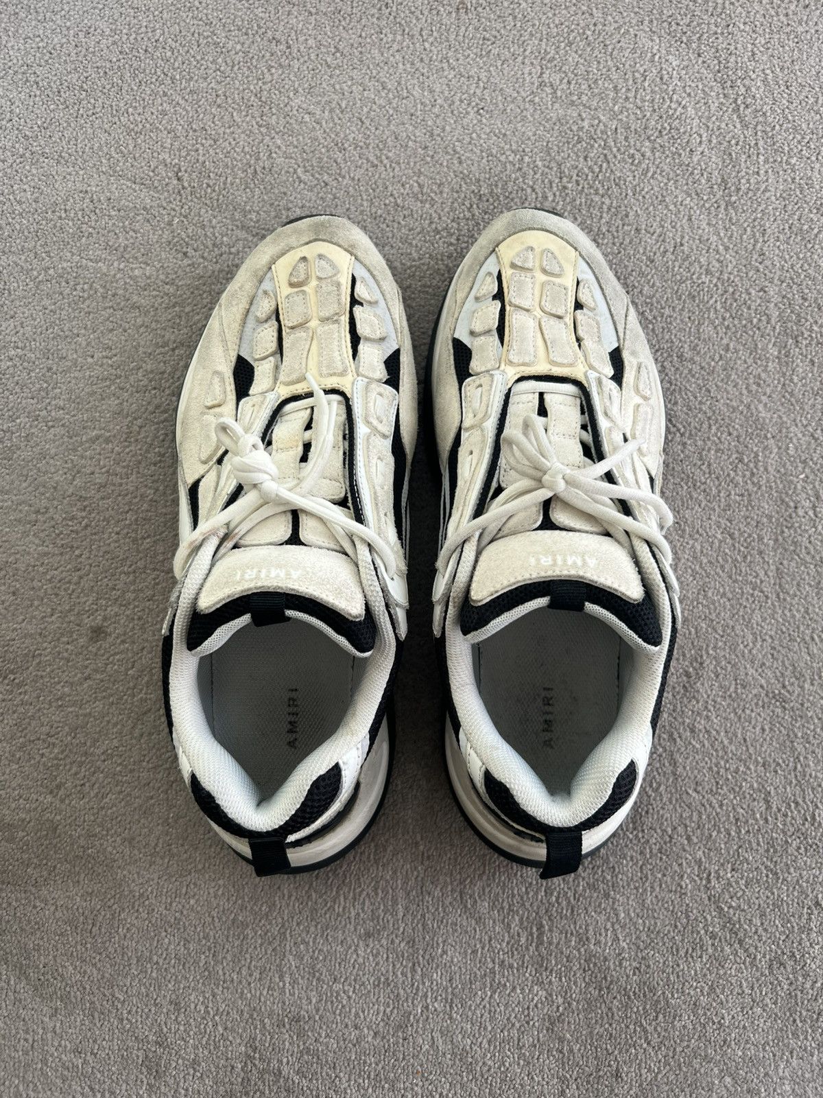 Amiri Amiri Bone Runner Size US 12 / EU 45 - 2 Thumbnail