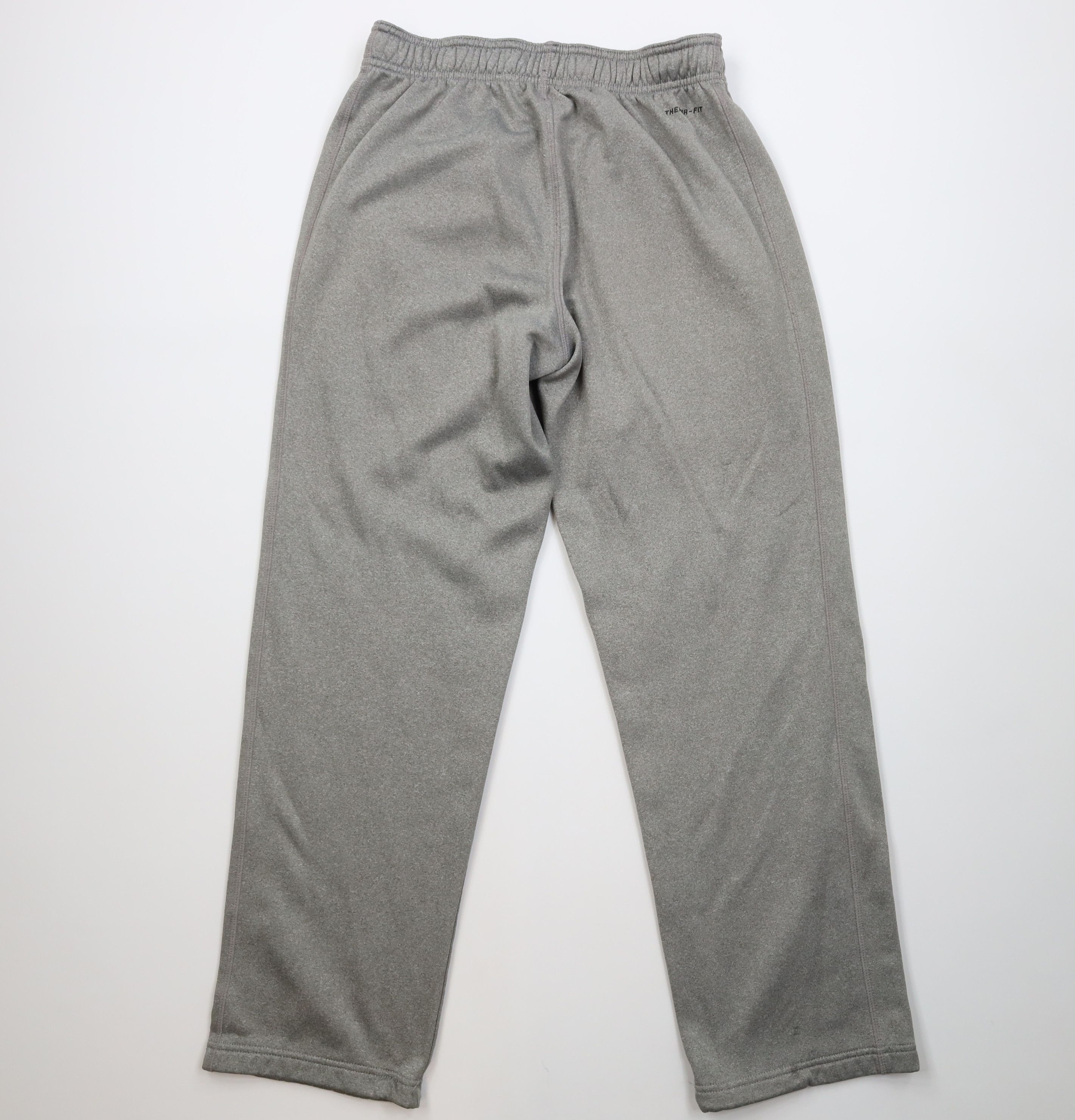 Nike Vintage Y2K Nike Therma Fit Mini Swoosh Wide Leg Sweatpants Size US 32 / EU 48 - 11 Thumbnail