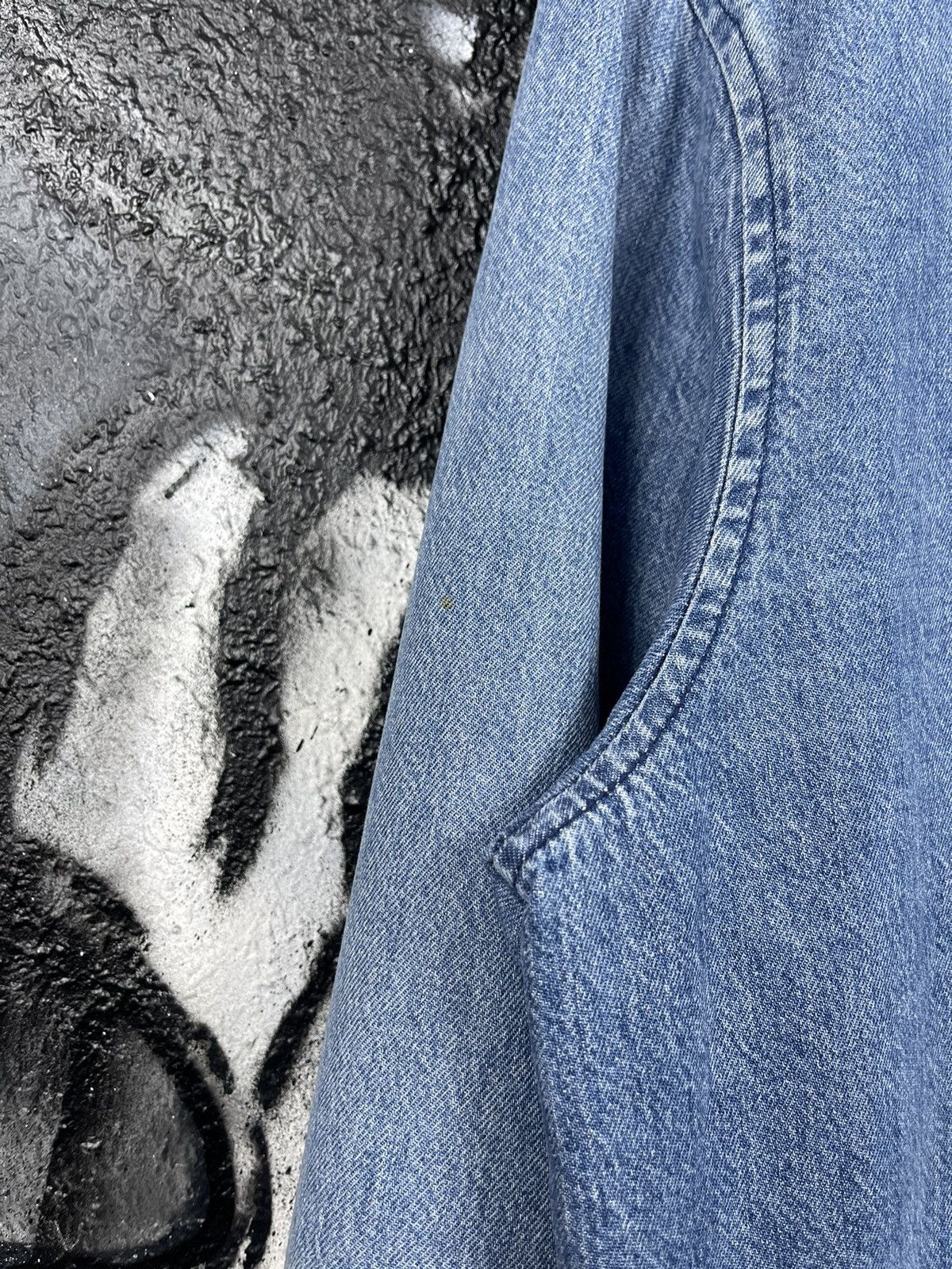 Levi's Vintage Clothing Levi’s Lyon Bomber Retro Mod Denim Jacket Men’s Size L Size US L / EU 52-54 / 3 - 8 Thumbnail