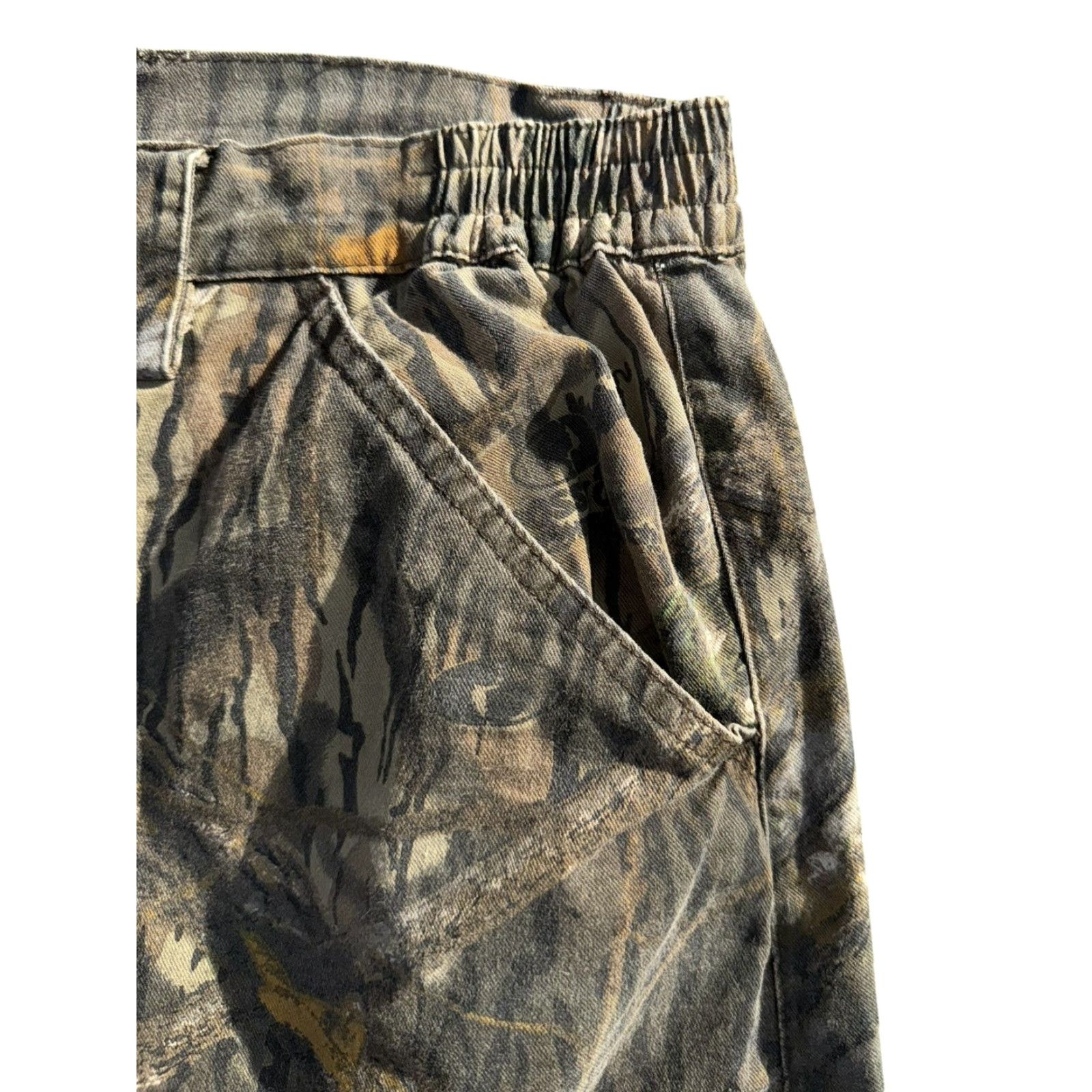 Vintage VINTAGE Shadow Tree Camo Camoflauge Pants L Men Regular Green Chino Pants Size Large Size US 33 - 4 Thumbnail