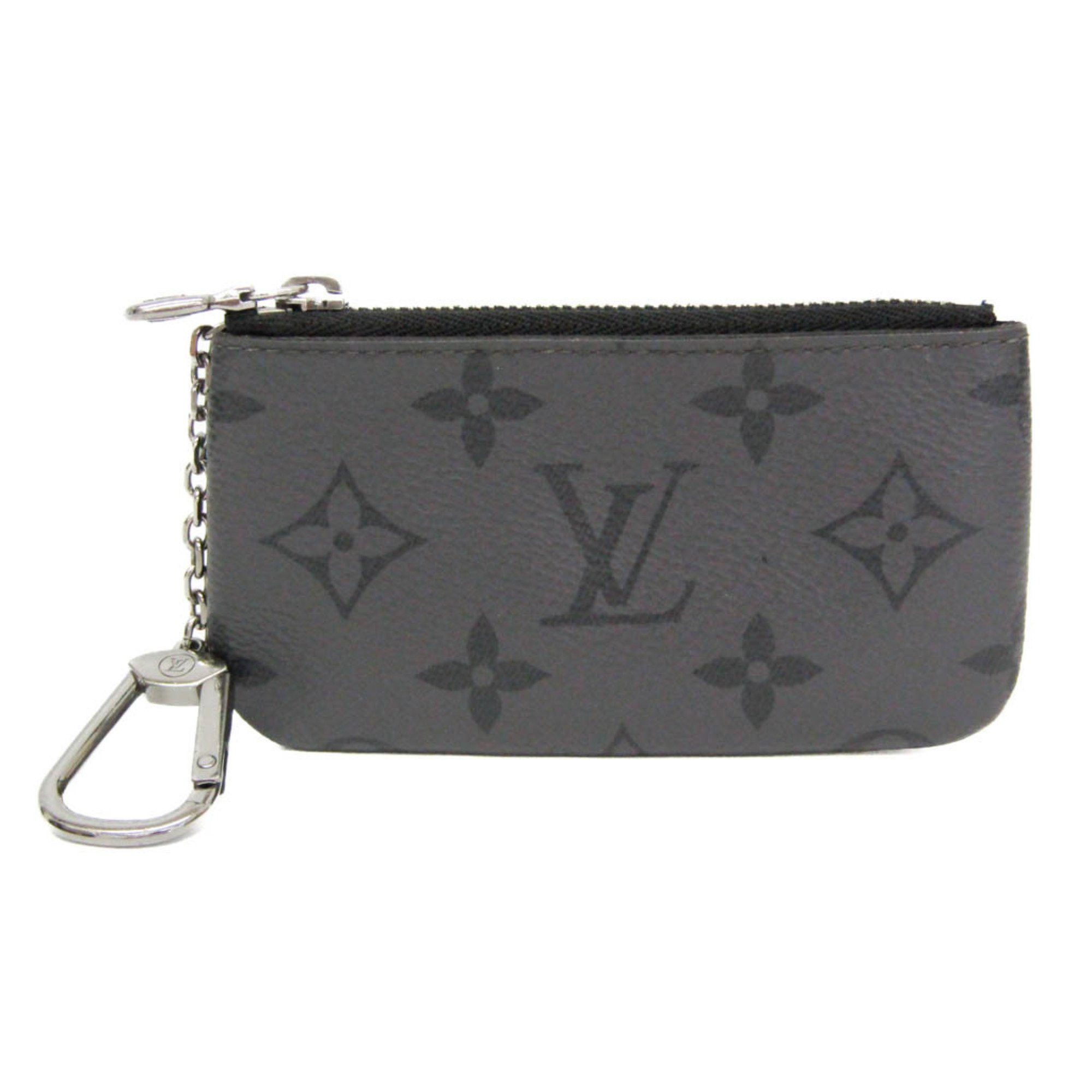 Louis Vuitton Monogram Eclipse Reverse Key Pouch M80905 Men,Women