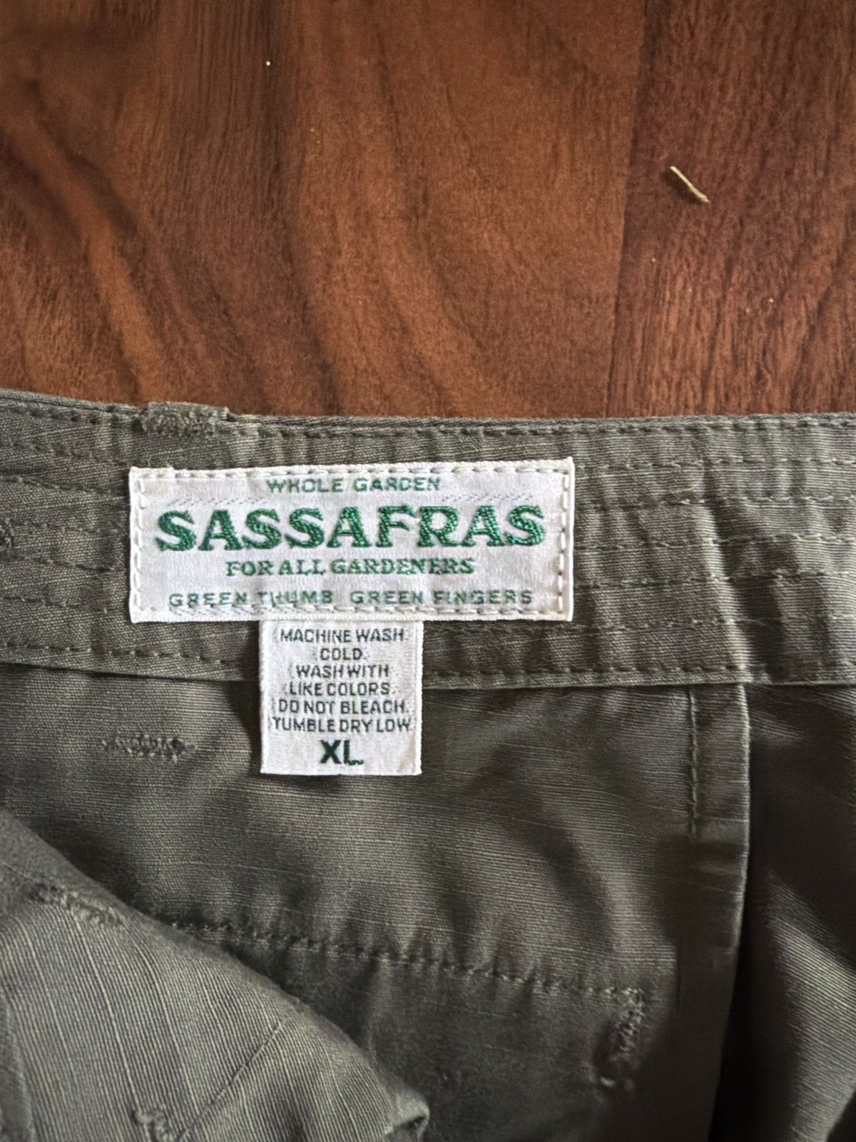 Sassafras Sassafrass Olive Pant Size US 36 / EU 52 - 4 Thumbnail
