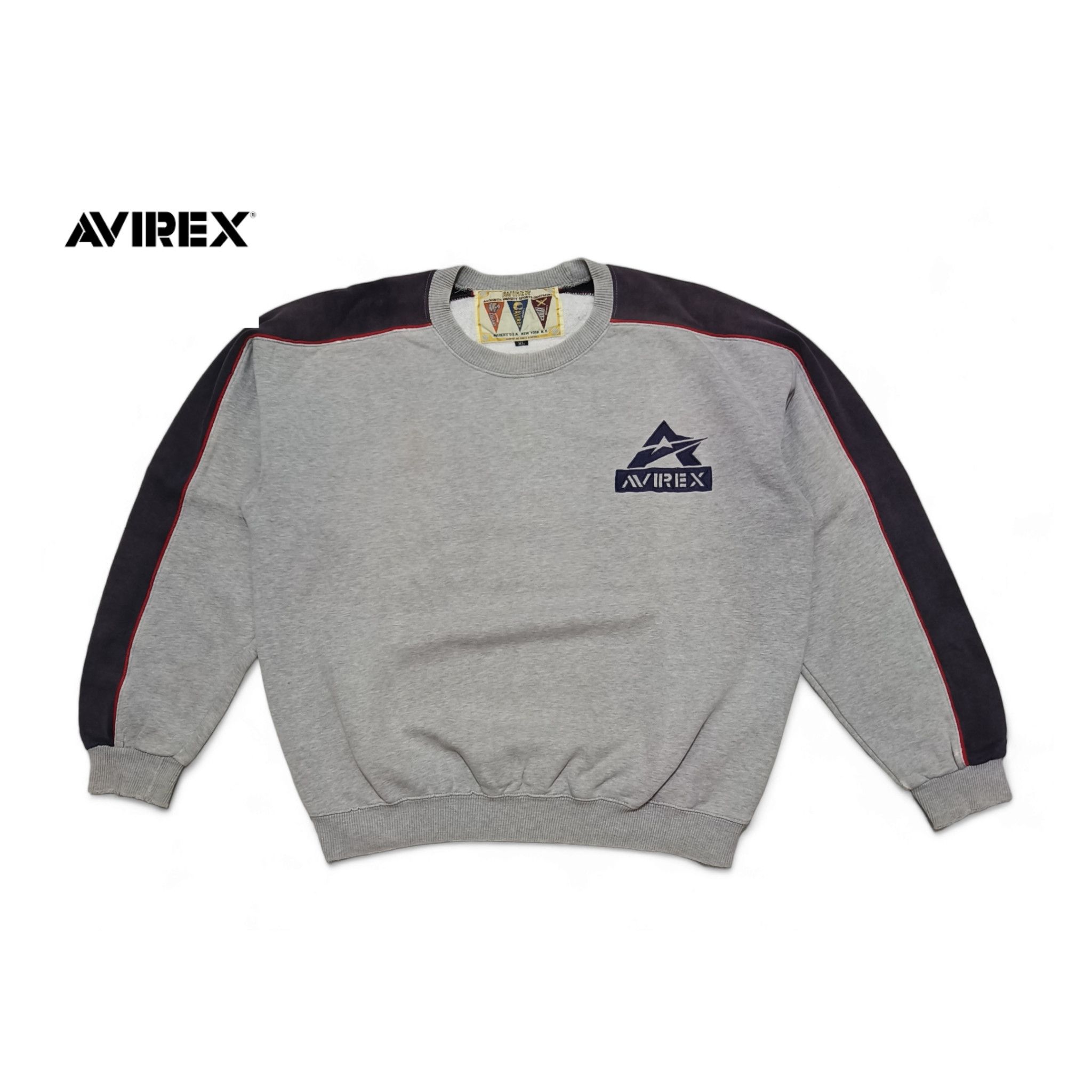 Avirex Vintage Avirex USA Varsity HIP HOP RAP Crewneck Sweatshirt Size US XL / EU 56 / 4 - 2 Thumbnail