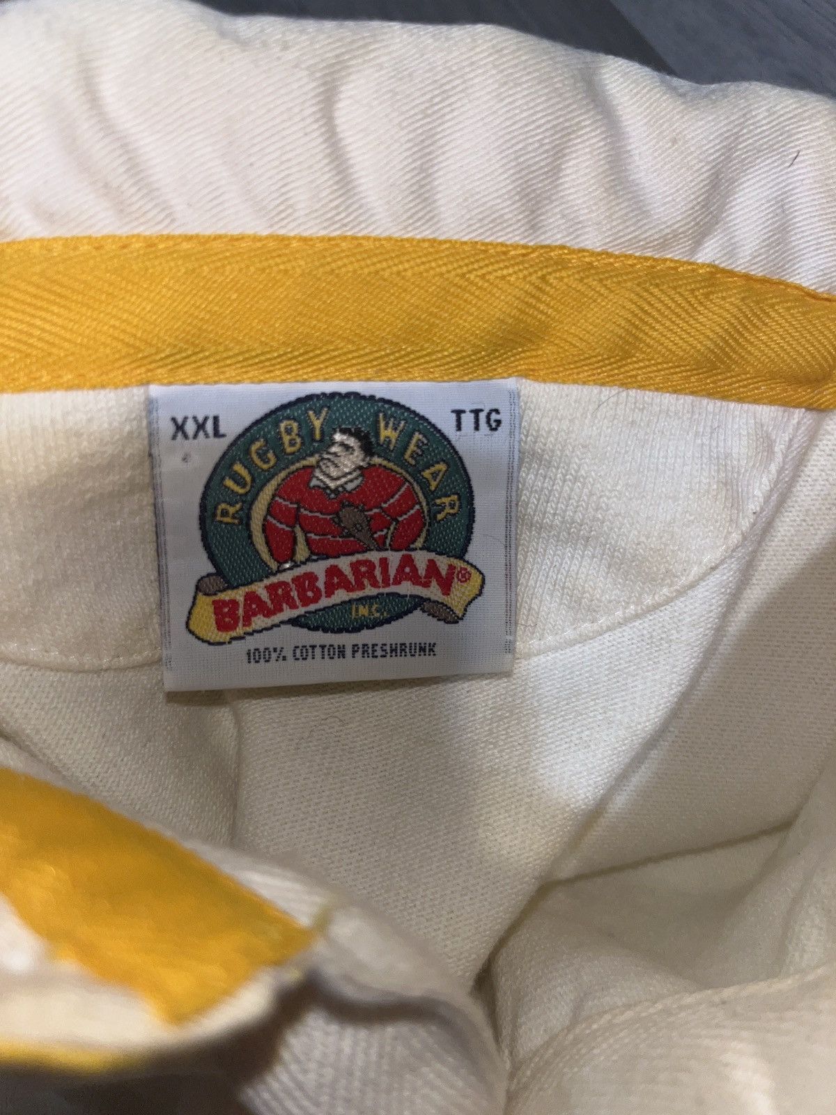 Barbarian Vintage Ireland Rugby Polo Size US XXL / EU 58 / 5 - 2 Thumbnail