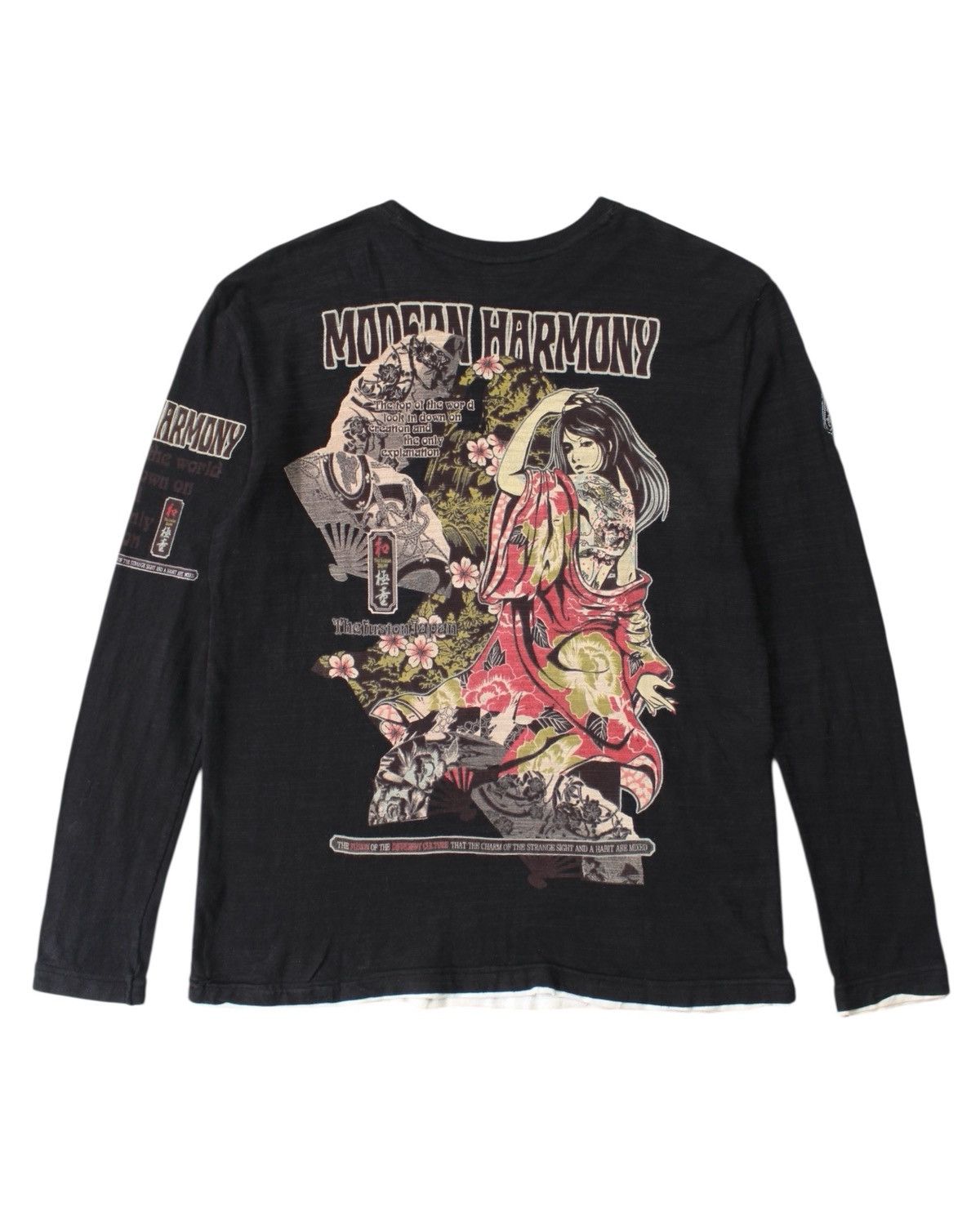 Hysteric Glamour 2000S BULLET NOISE MODERN HARMONY GRAPHIC LONG SLEEVE TEE Size US M / EU 48-50 / 2 - 1 Thumbnail