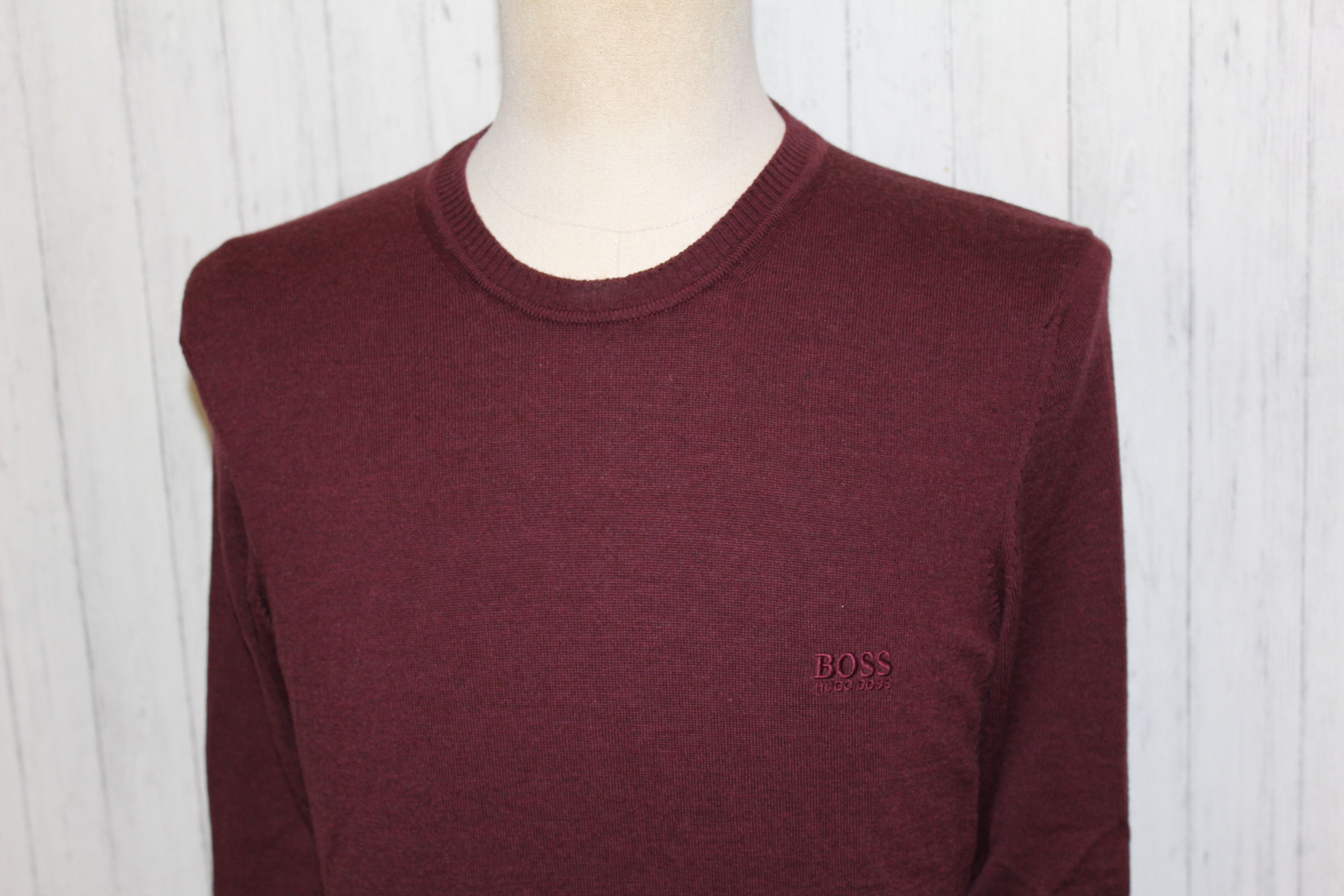 Hugo Boss Men's Hugo Boss Crew Neck Jumper Size M Size US L / EU 52-54 / 3 - 13 Thumbnail