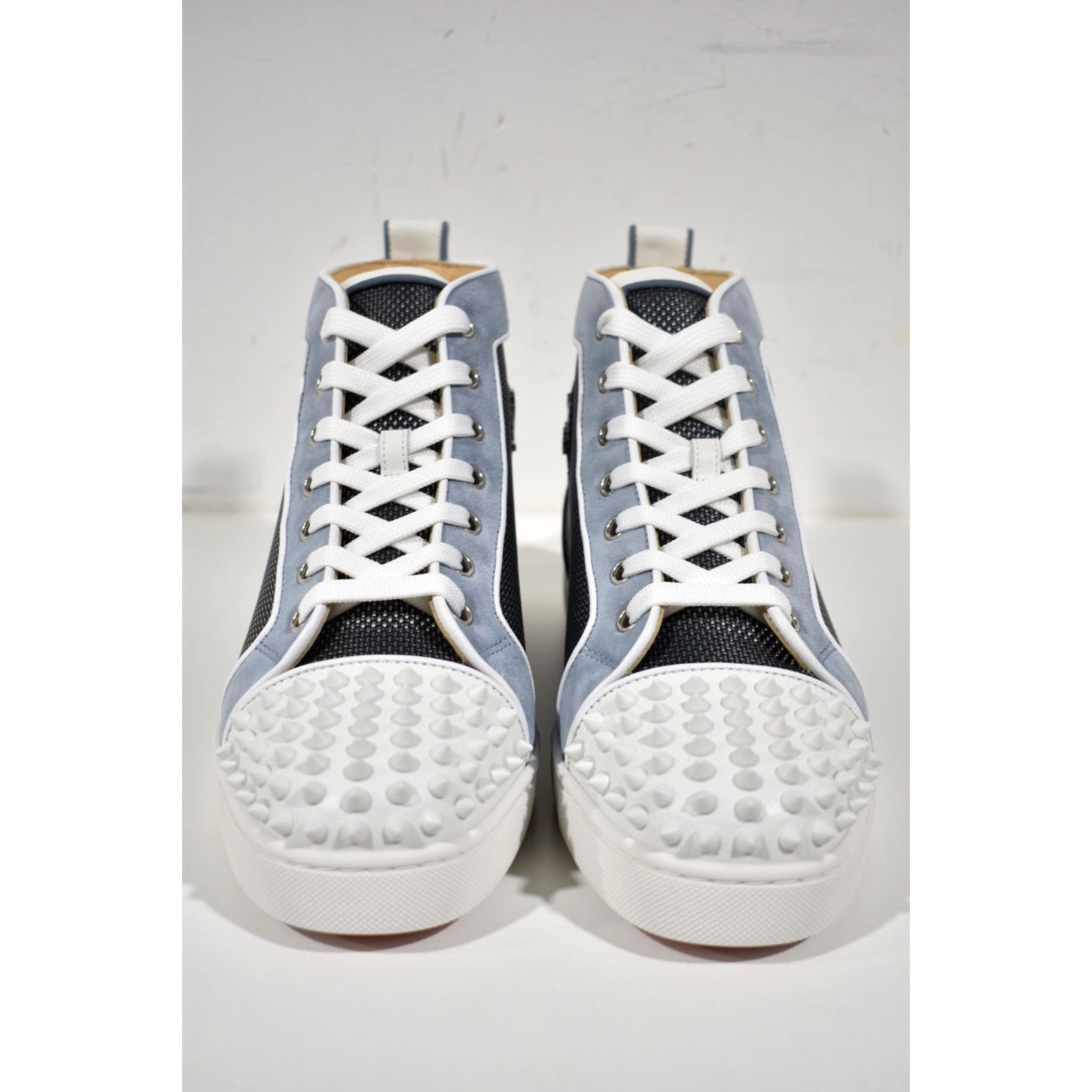 Christian Louboutin Christian Louboutin Lou Spikes Orlato High Top Sneaker Size US 8 / EU 41 - 5 Thumbnail