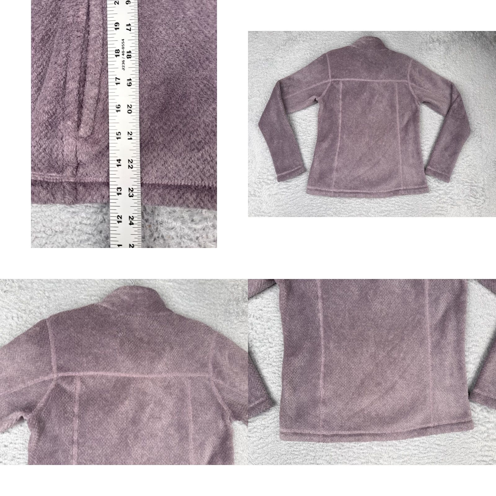 Patagonia Patagonia Womens Small Pink Re-Tool Snap-T Pullover Mock Neck Fleece Sweatshirt 1/4 Zip Logo Vintage No Size S / US 4 / IT 40 - 9 Thumbnail