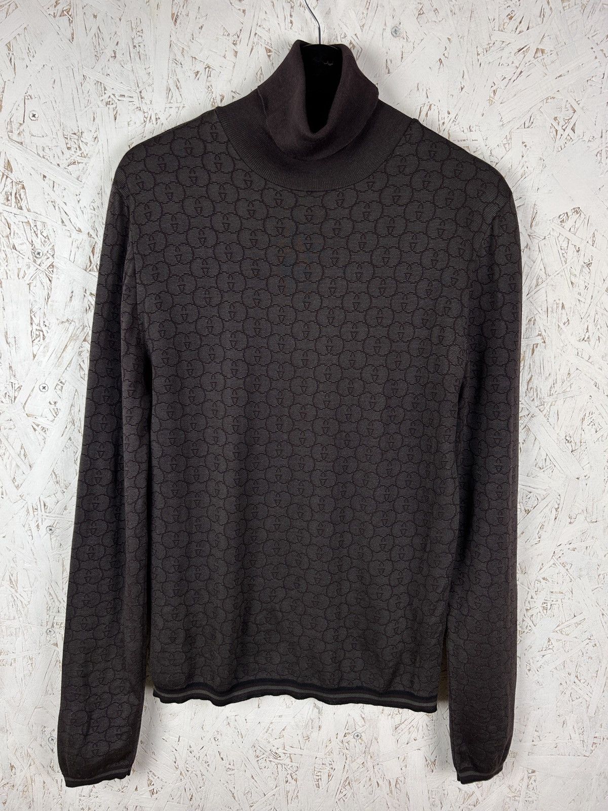 Gucci Black Wool Vintage shops Sweater Size Medium