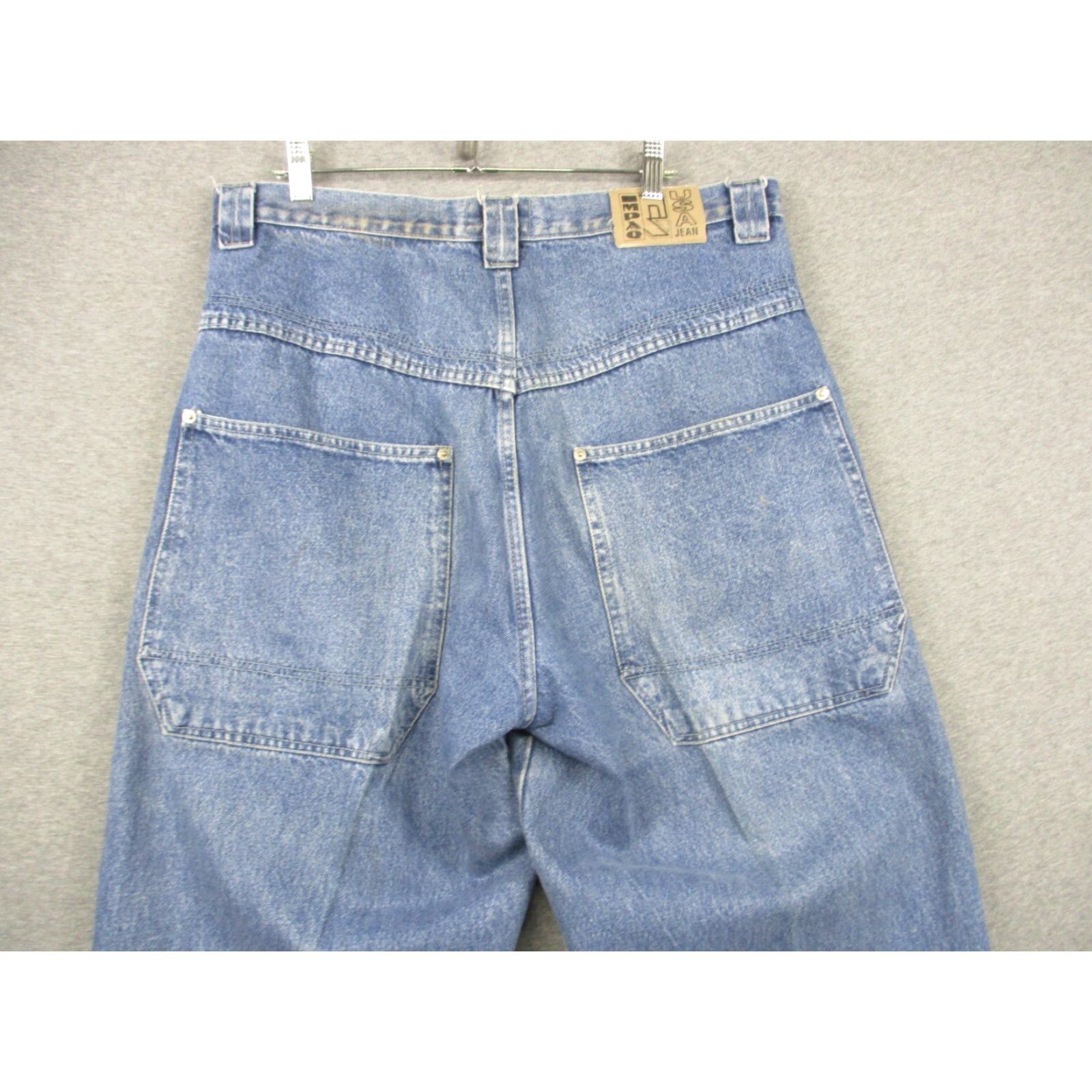 Ecko Unltd. VINTAGE Impaq USA Jeans Baggy 36 Hip Hop Street Blue 90s Y2K Streetwear Jeans Mens Size US 36 / EU 52 - 5 Thumbnail