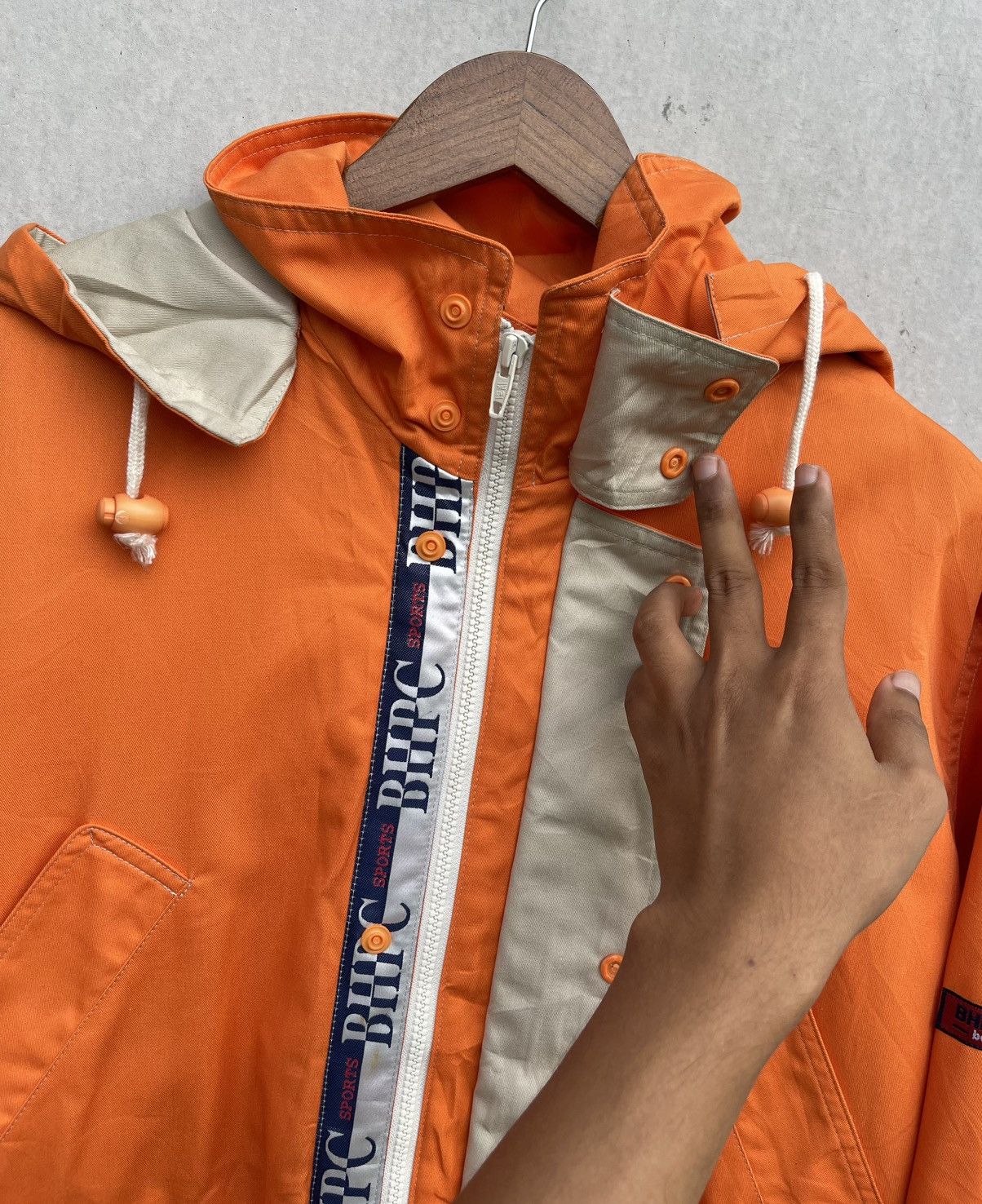 Beverly Hills Polo Club × Polo Ralph Lauren × Vintage Vintage Beverly Hills Polo Club Logo Parka Jacket Size US XL / EU 56 / 4 - 7 Thumbnail