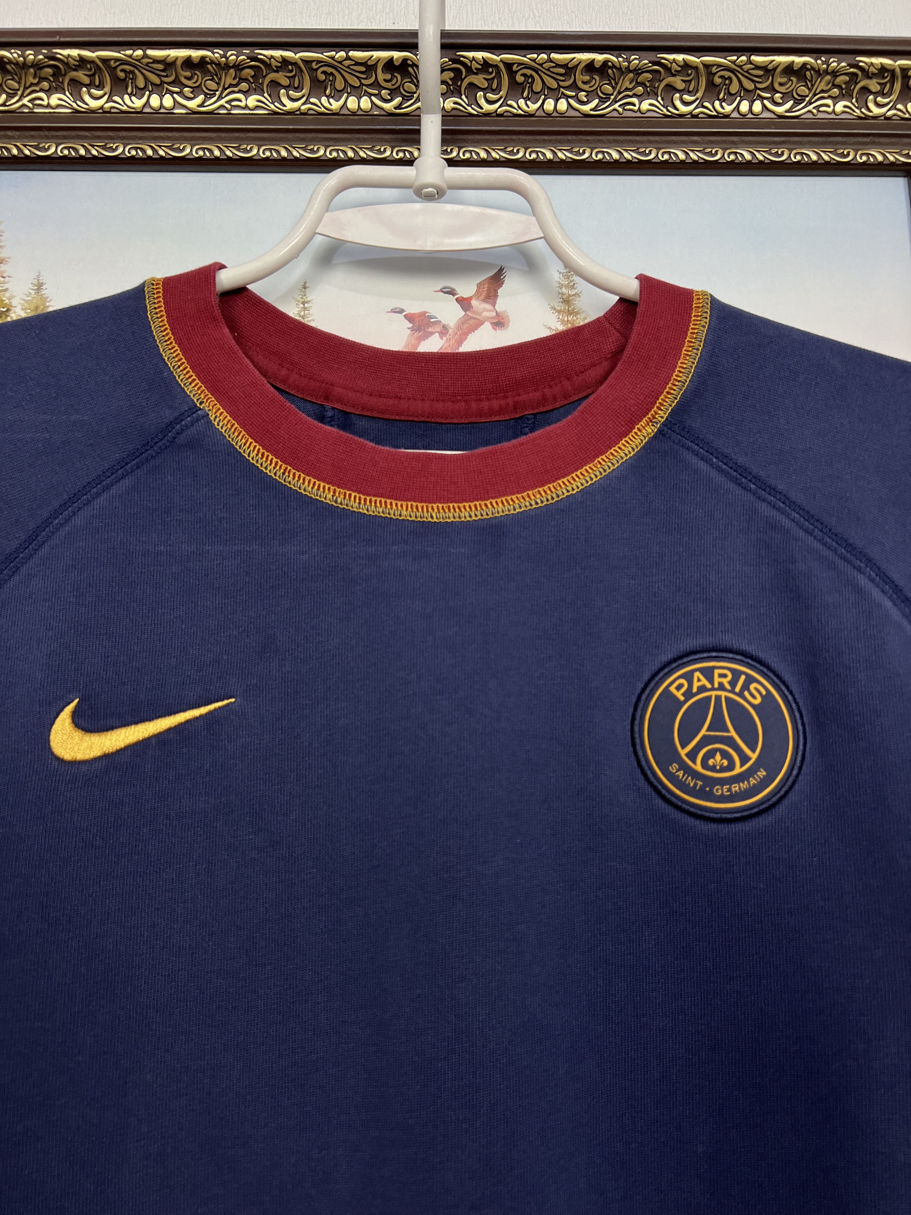 Nike Nike PSG Paris Saint Germain Blue Train Football Shirt Size US M / EU 48-50 / 2 - 3 Thumbnail