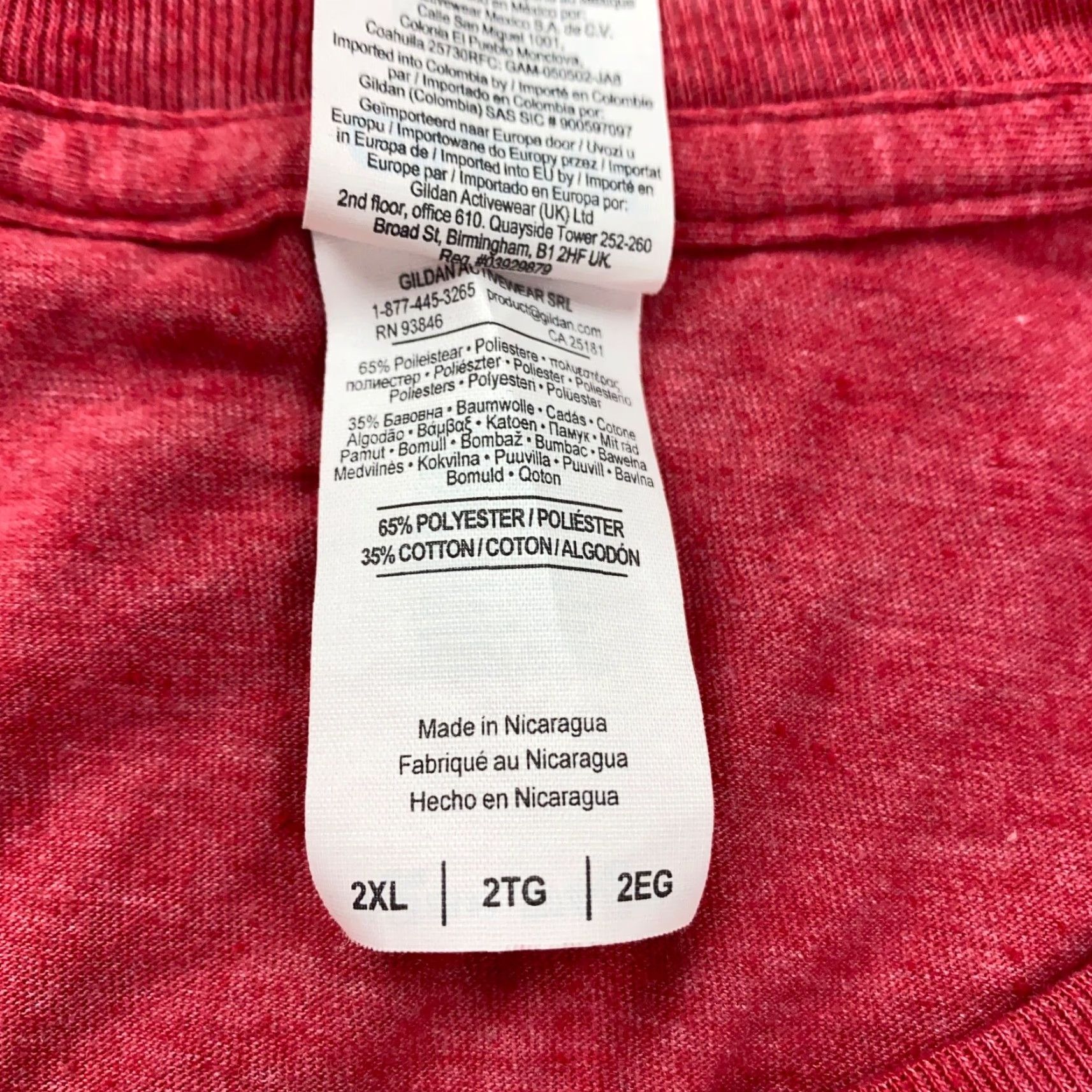 Gildan Pat Benatar Heartbreaker T-Shirt Mens XXL Red Rock Shirt 2XL Gildan Mens Rock 80s? Size US XXL / EU 58 / 5 - 5 Thumbnail