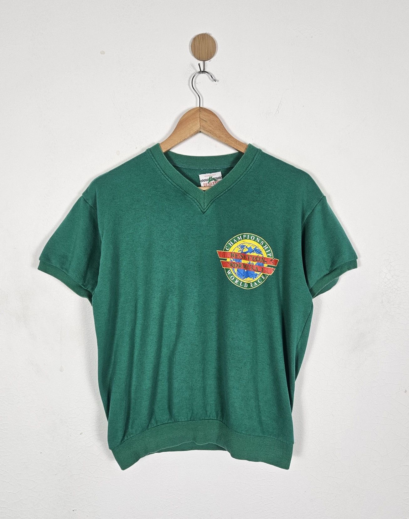 Benetton Vintage Benetton Formula 1 Championship 90s Sweatshirt Size US S / EU 44-46 / 1 - 1 Thumbnail