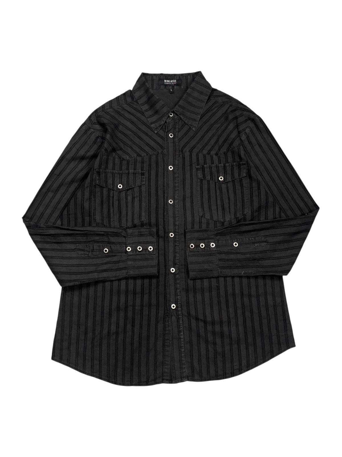 In The Attic In The Attic Snap Button Shirt m Size US L / EU 52-54 / 3 - 4 Thumbnail