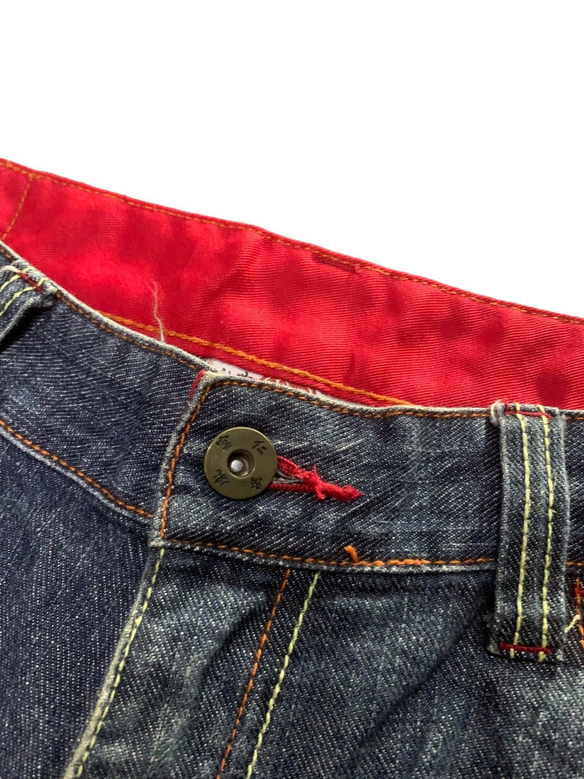 Japanese Brand 3 quarter Denim Inspired by Japanese Culture Sukajan Size US 32 / EU 48 - 6 Thumbnail
