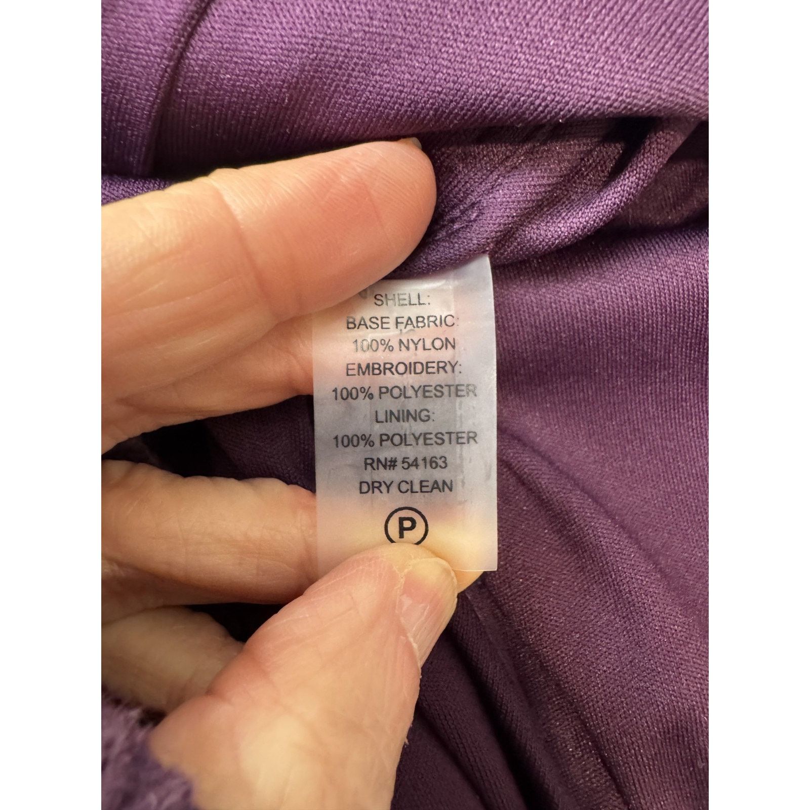 Calvin Klein Calvin Klein Purple Sequin Lace Sheath Dress Holiday 4 Size S / US 4 / IT 40 - 7 Thumbnail