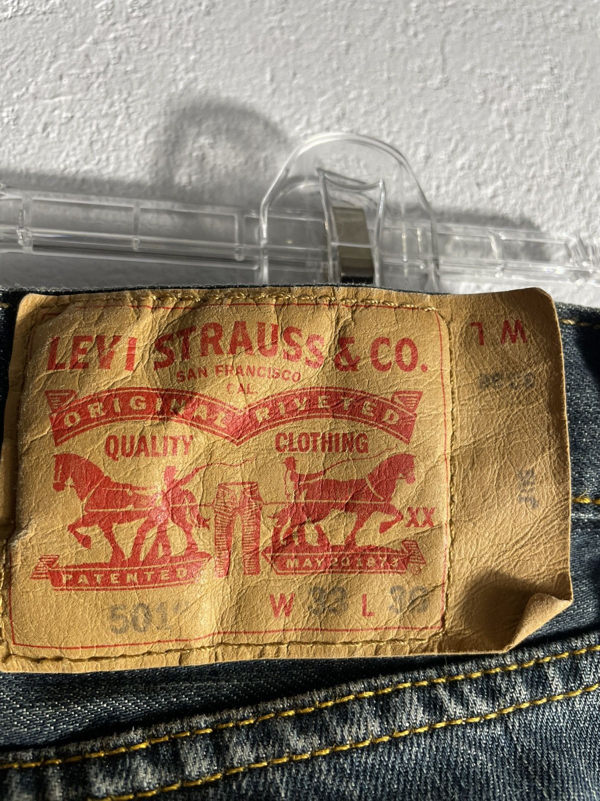 Levi's Levi’s 501 Size US 33 - 4 Thumbnail