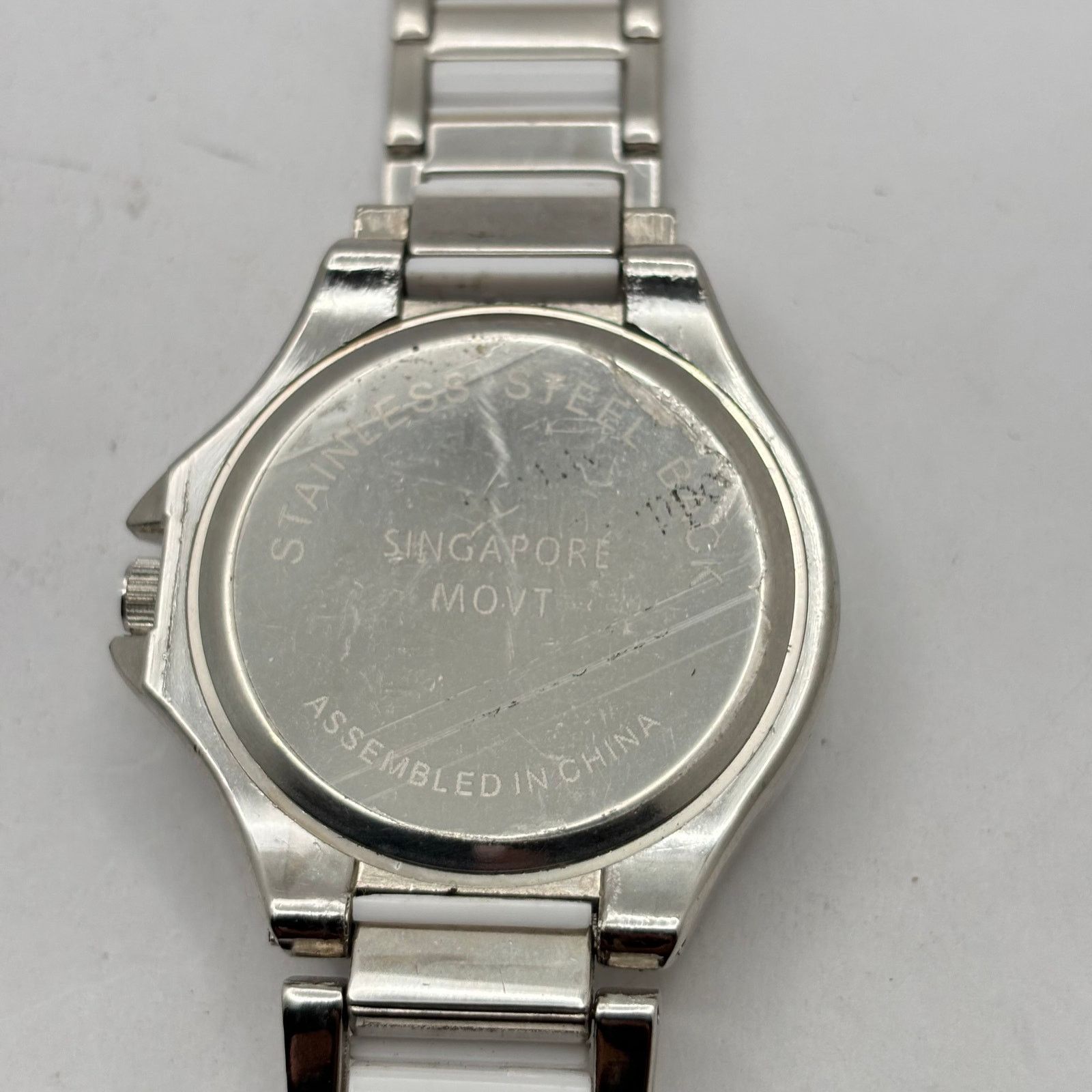 Other Silver & white mens watch Size ONE SIZE - 4 Thumbnail