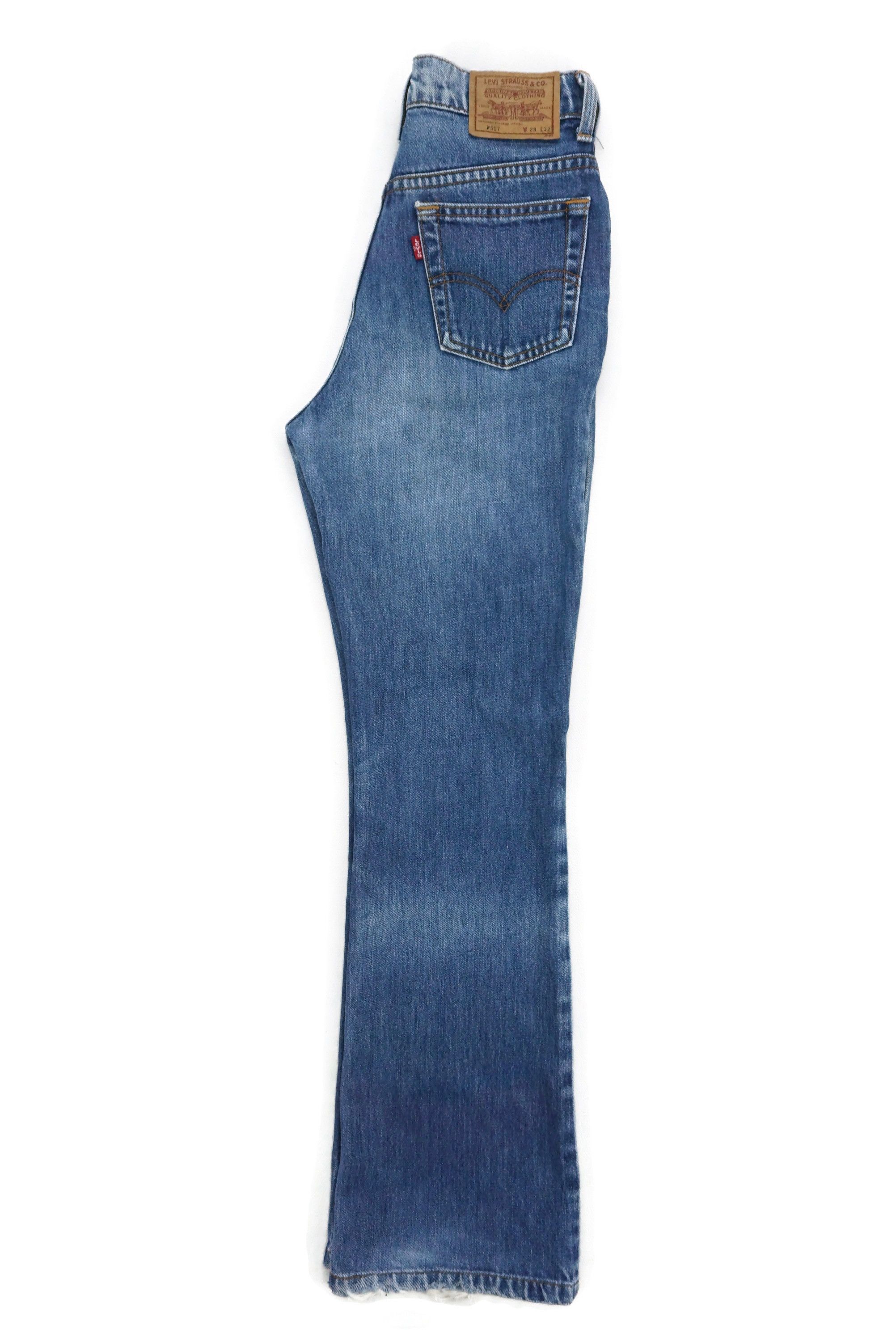 Levi's Vintage Levi's 517-02 Jeans W24xL29.5 High-Waisted Bootcut Size 24" / US 00 / IT 34 - 3 Thumbnail