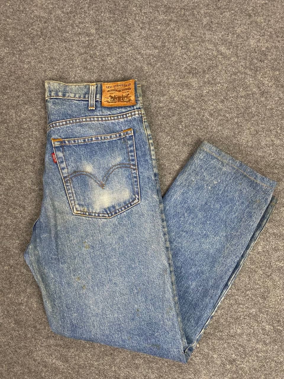 Levi's vintage levis 626 stone wash denim nice design Size US 33 - 2 Thumbnail