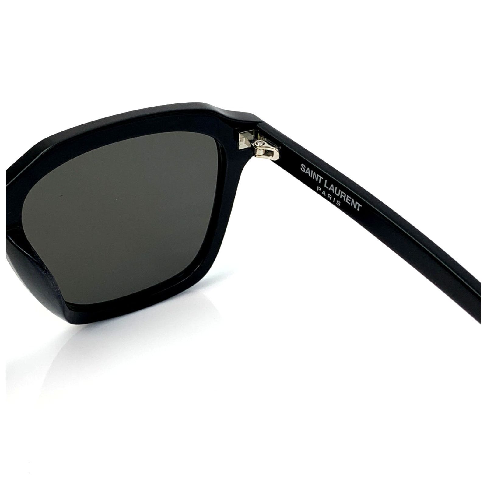 Yves Saint Laurent NEW SAINT LAURANT SUNGLASSES SL457 001 Black Unisex Size ONE SIZE - 5 Thumbnail